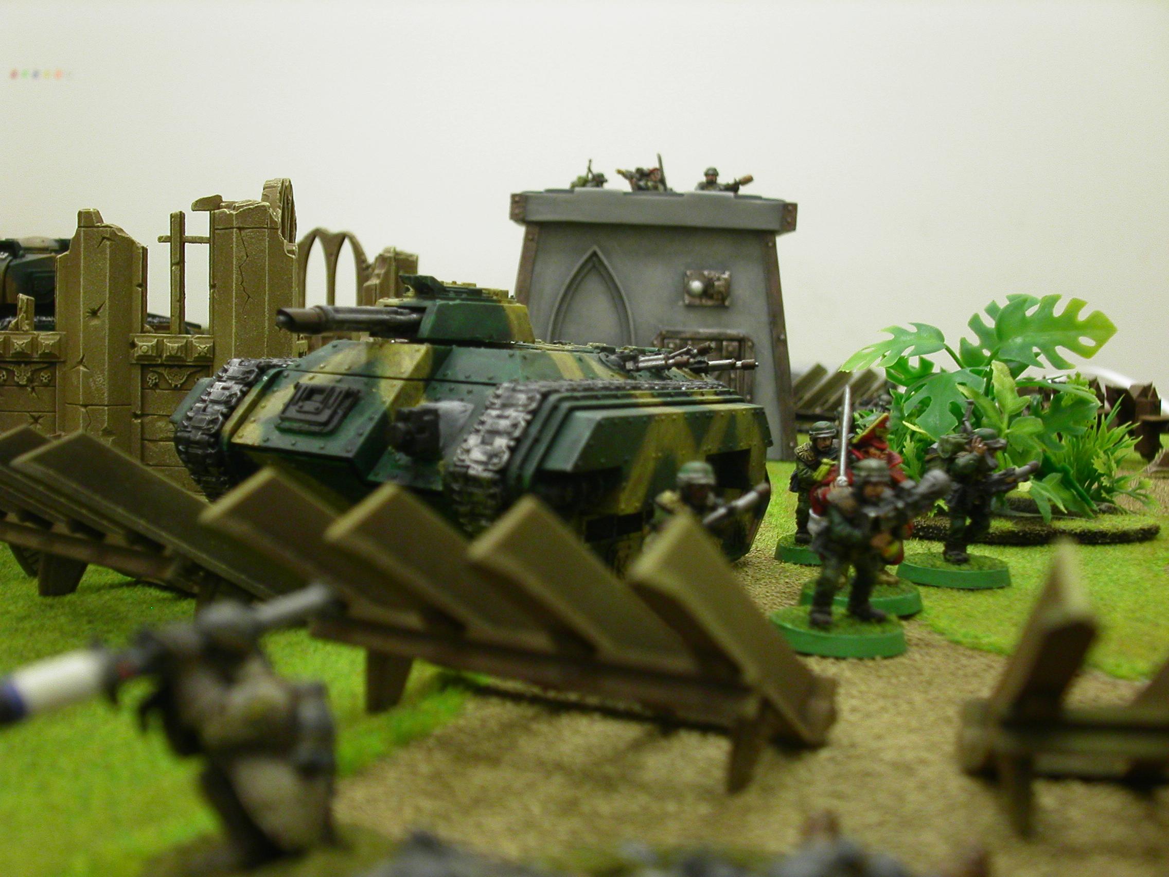 Cadians, Chimera, Imperial Guard, Steel Legion