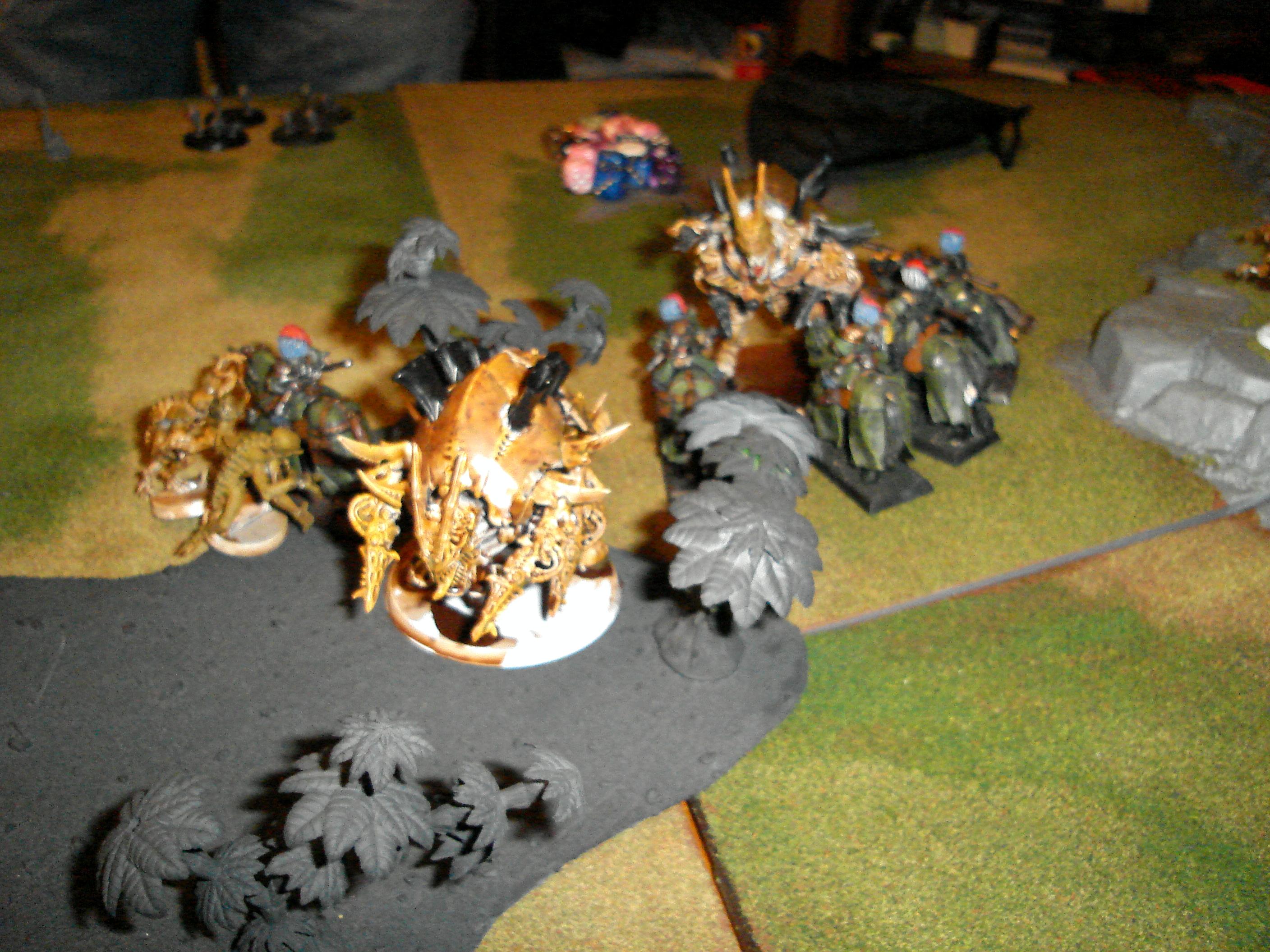Game, Game Table, Imperial Guard, Tyranids