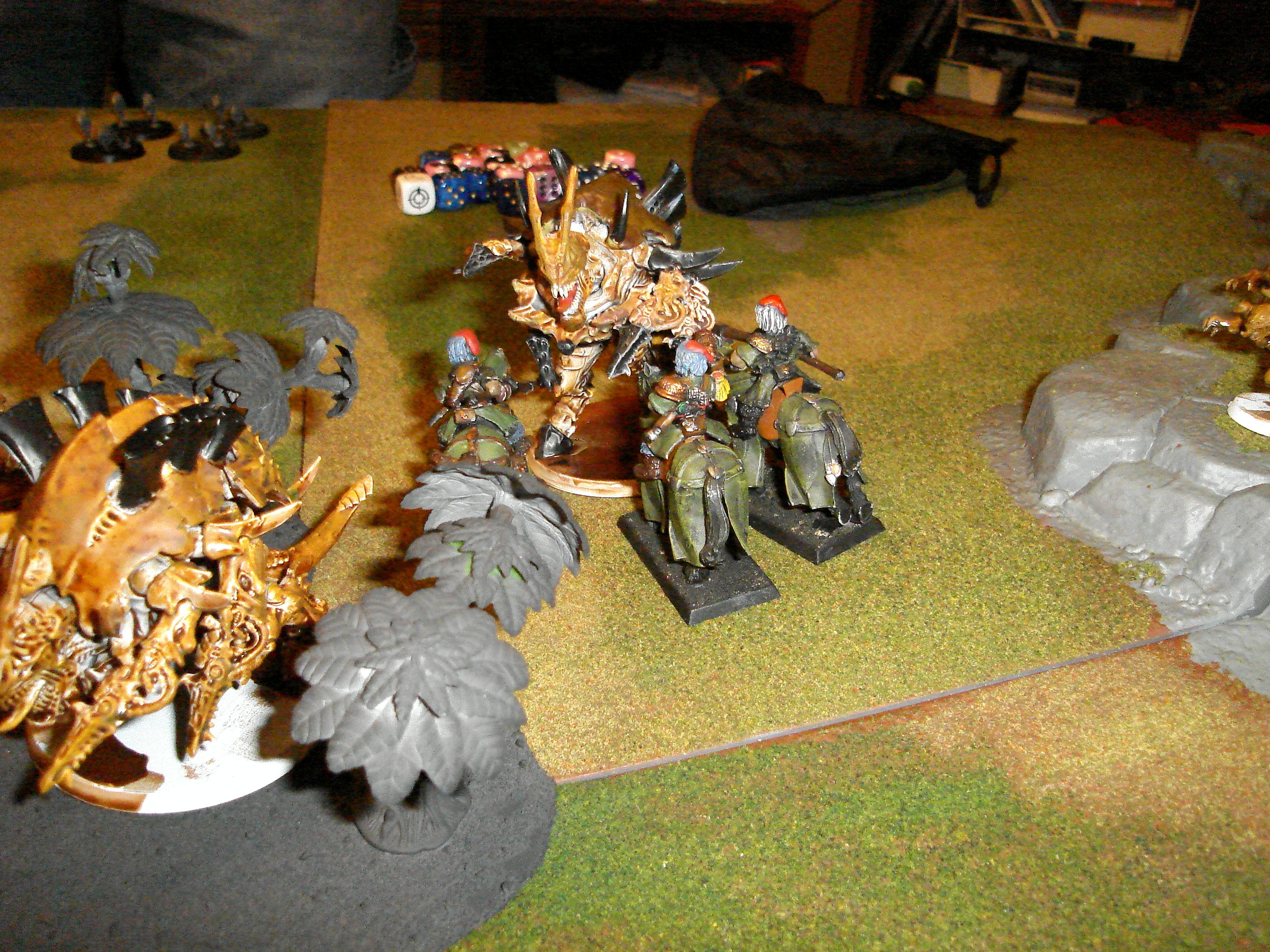 Game, Game Table, Imperial Guard, Tyranids