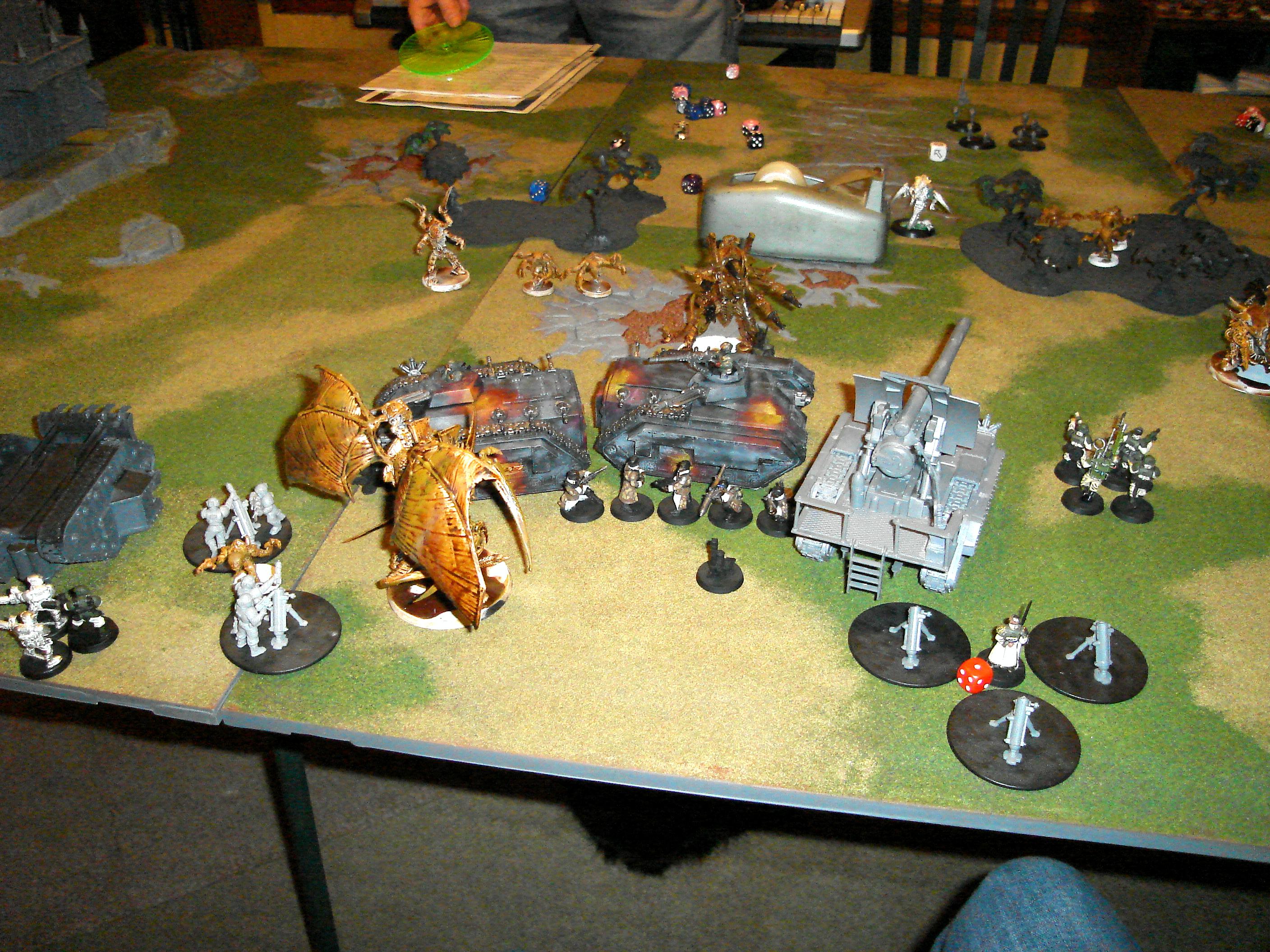 Game, Game Table, Imperial Guard, Tyranids