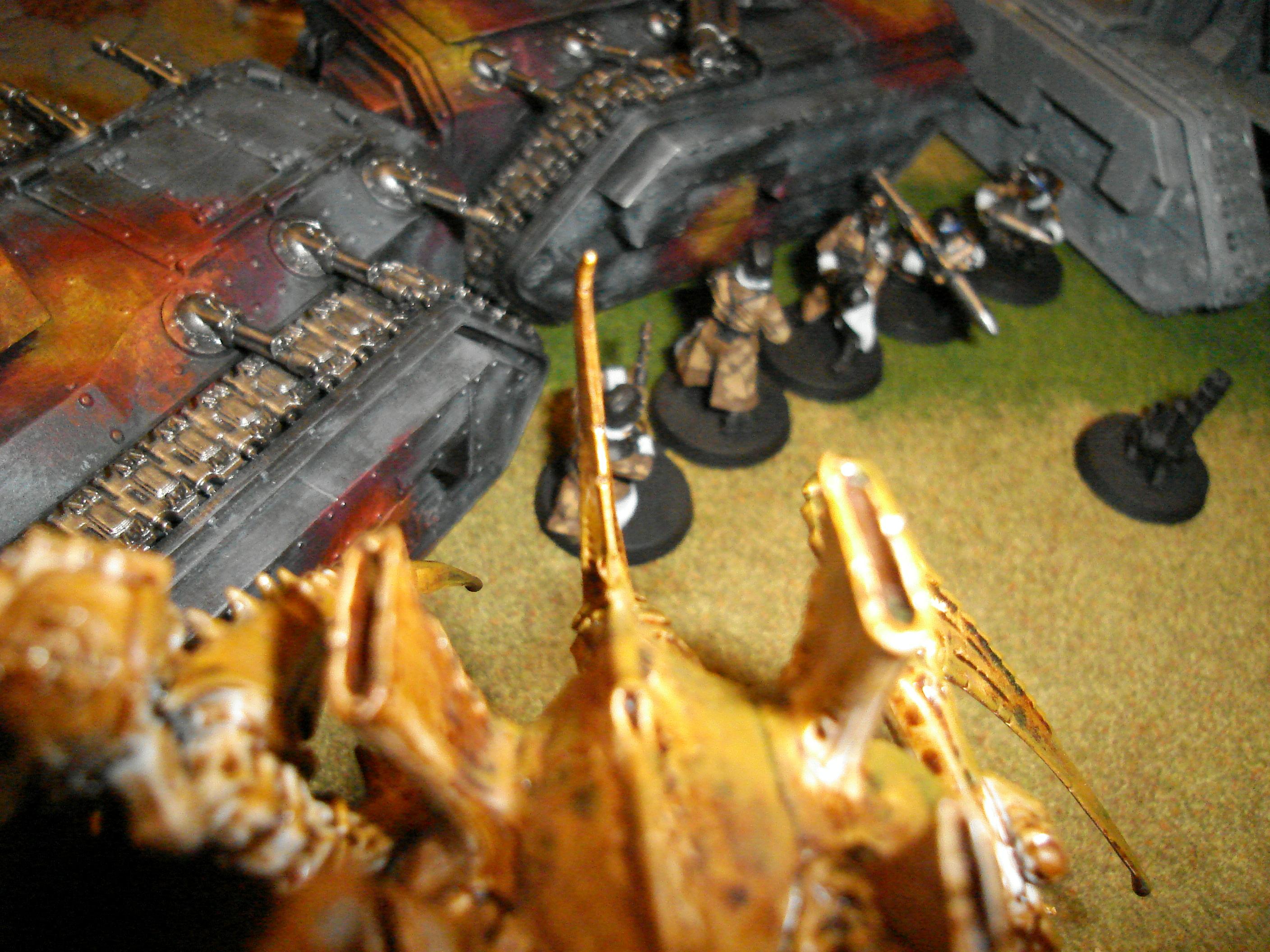 Game, Game Table, Imperial Guard, Tyranids