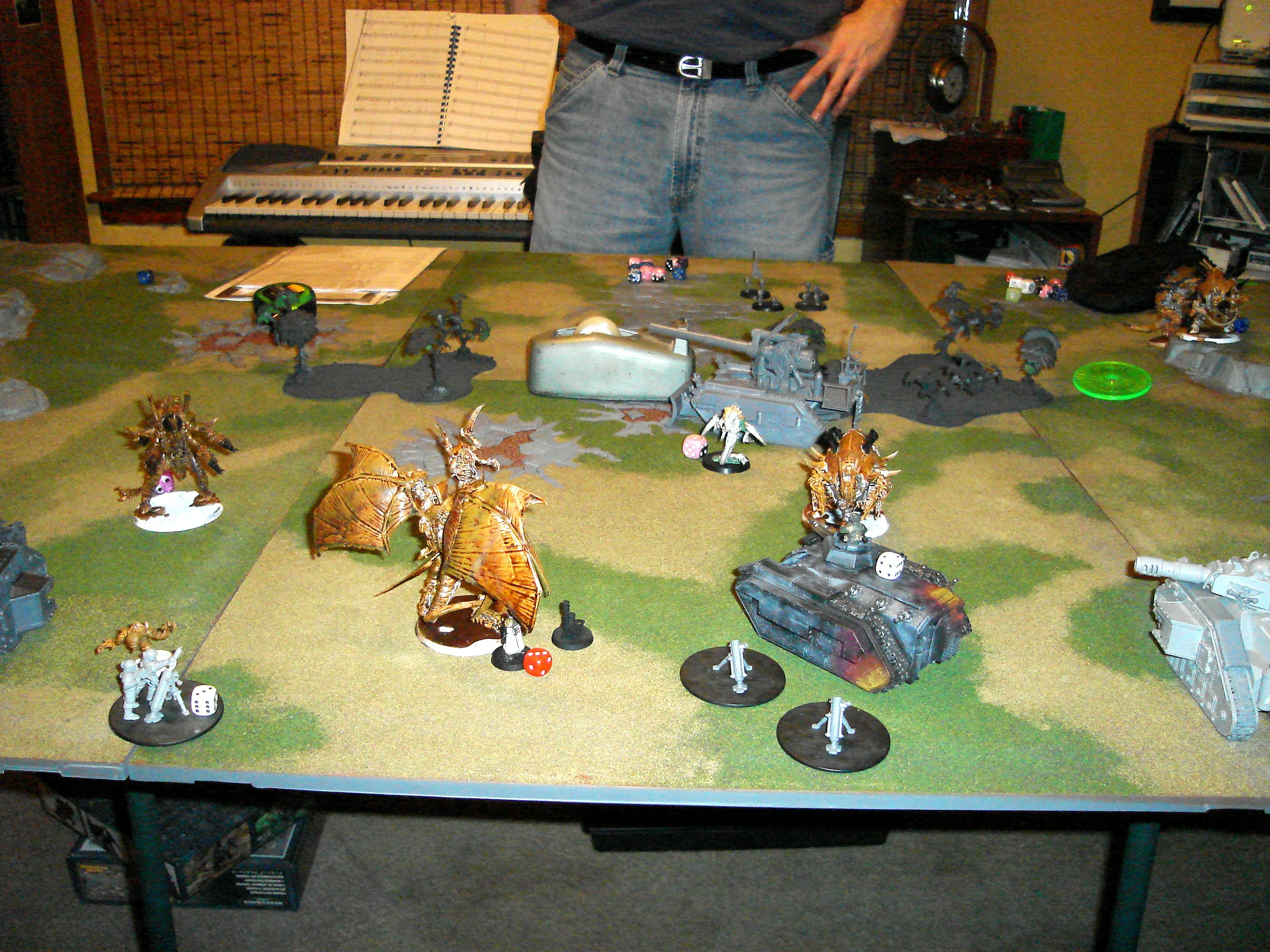 Game, Game Table, Imperial Guard, Tyranids