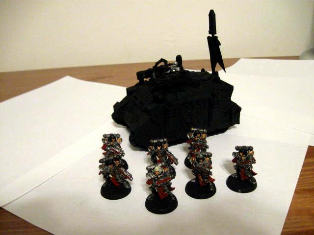 Immolator, Sisters Of Battle, Warhammer 40,000, Work In Progress