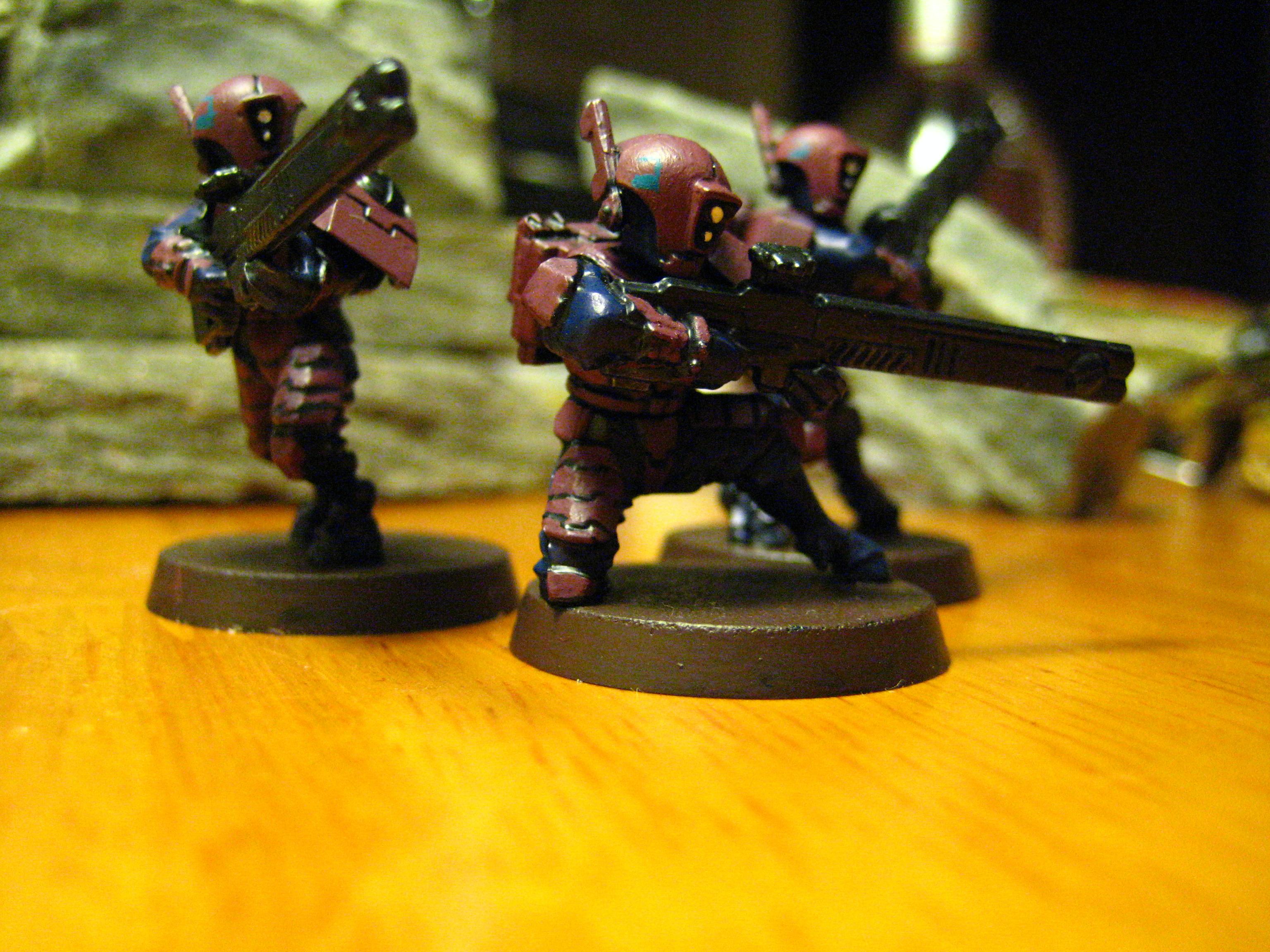 Borkan, Fire Warriors, Shasel, Tau