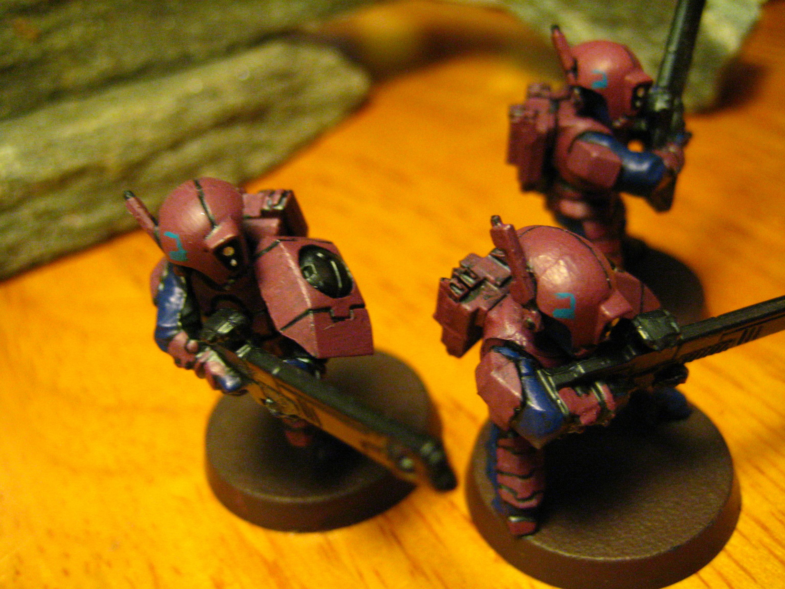 Borkan, Fire Warriors, Shasel, Tau