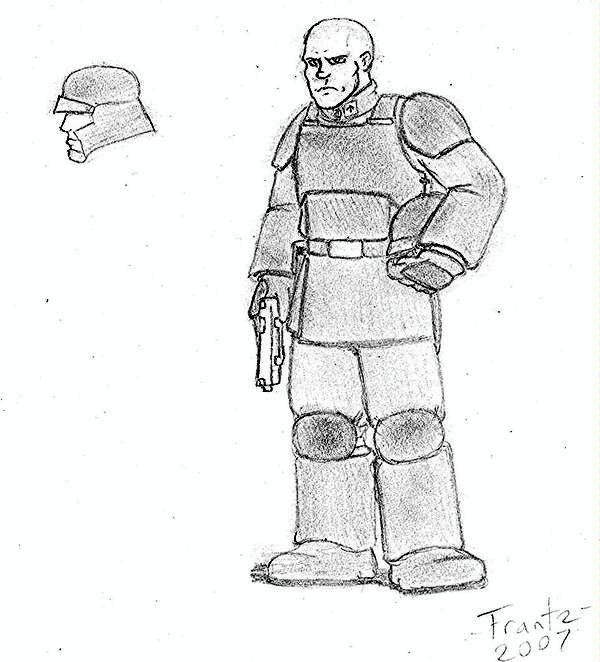 Artwork, Imperial Guard