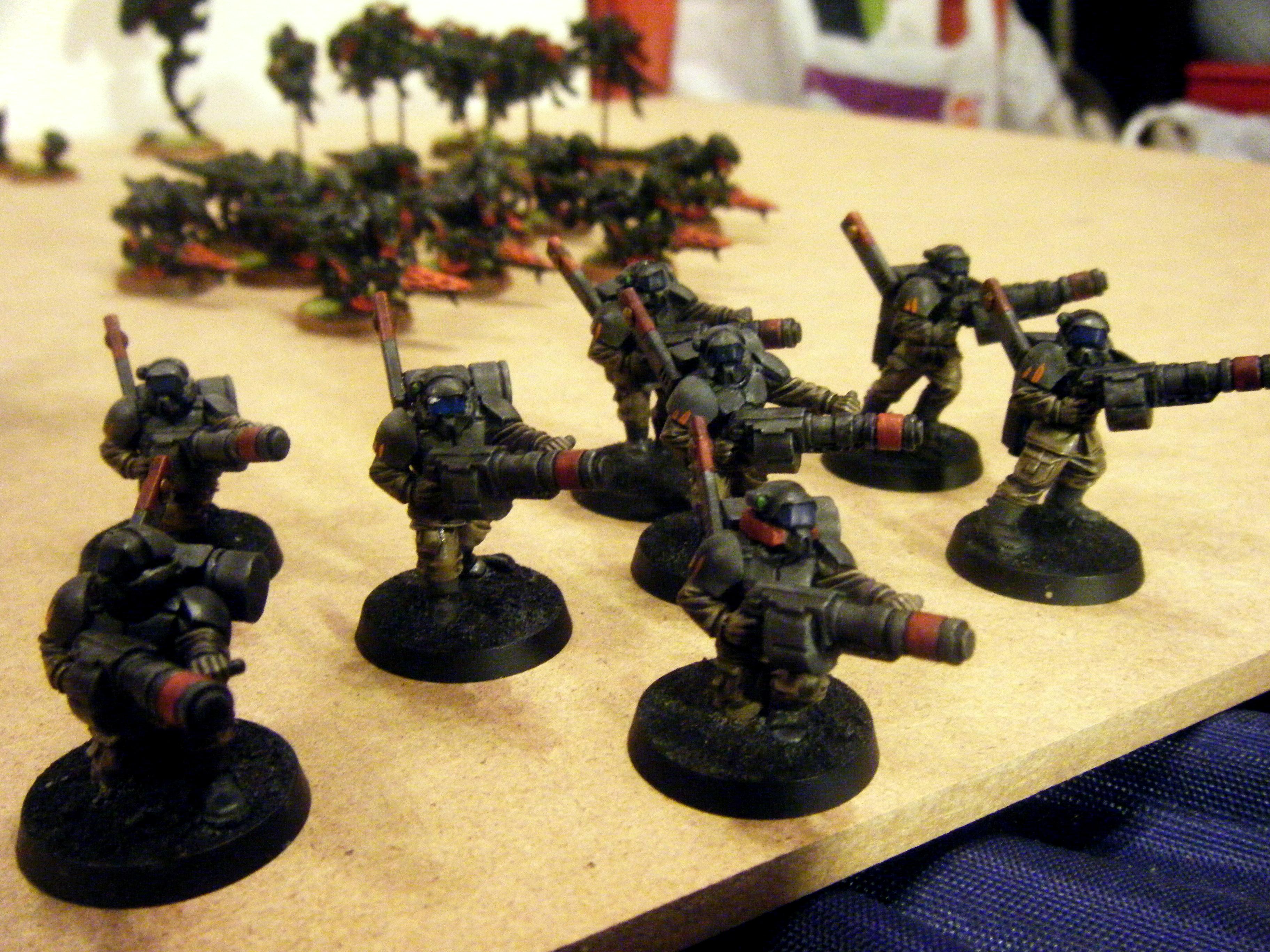 Human Auxilaries, Imperial Guard, Tau, Warhammer 40,000