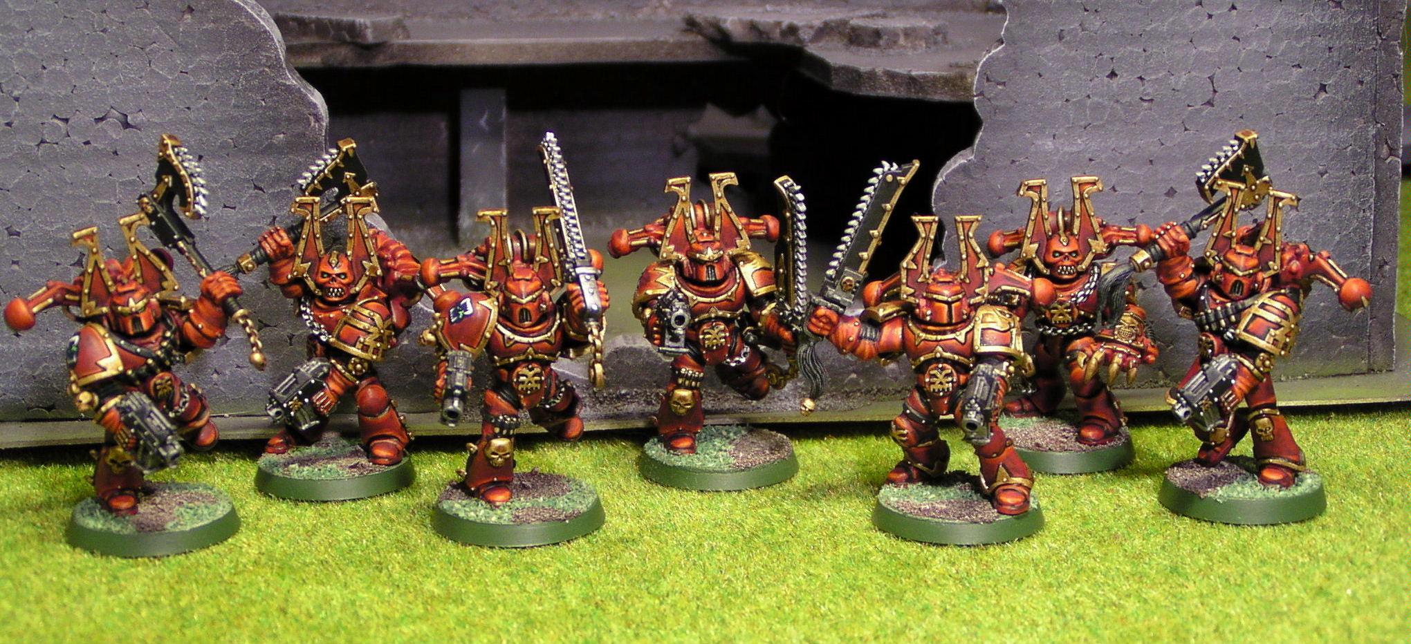 Berserkers, Chaos Space Marines, Khorne, Troops, Warhammer 40,000