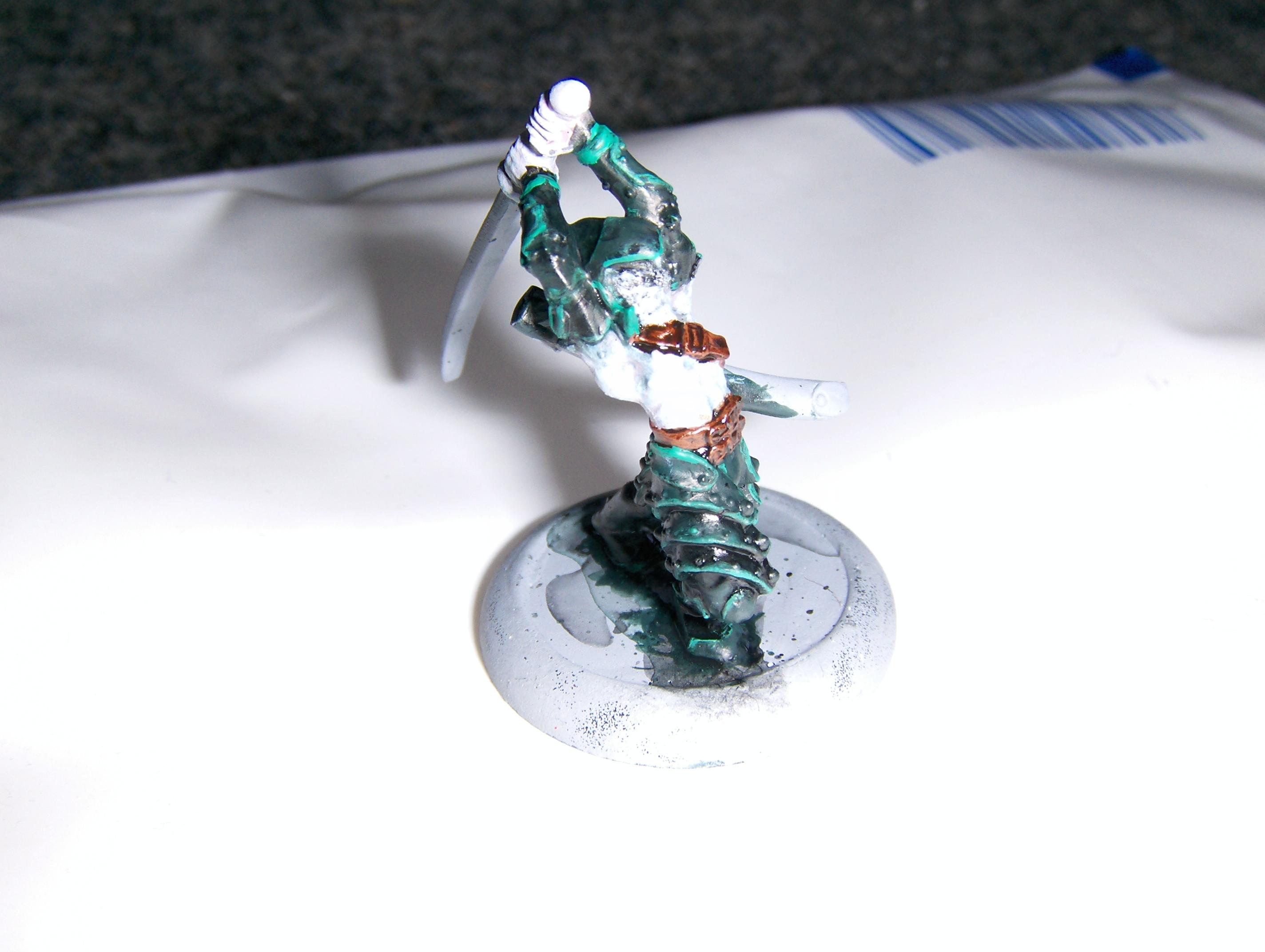 30mm, Blighted Nyss, Hordes, Infantry, Legion Of Everblight, Privateer Press, Swordsman, Work In Progress
