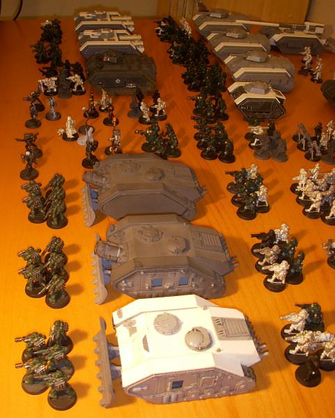 Army, Imperial Guard, Warhammer 40,000, Work In Progress