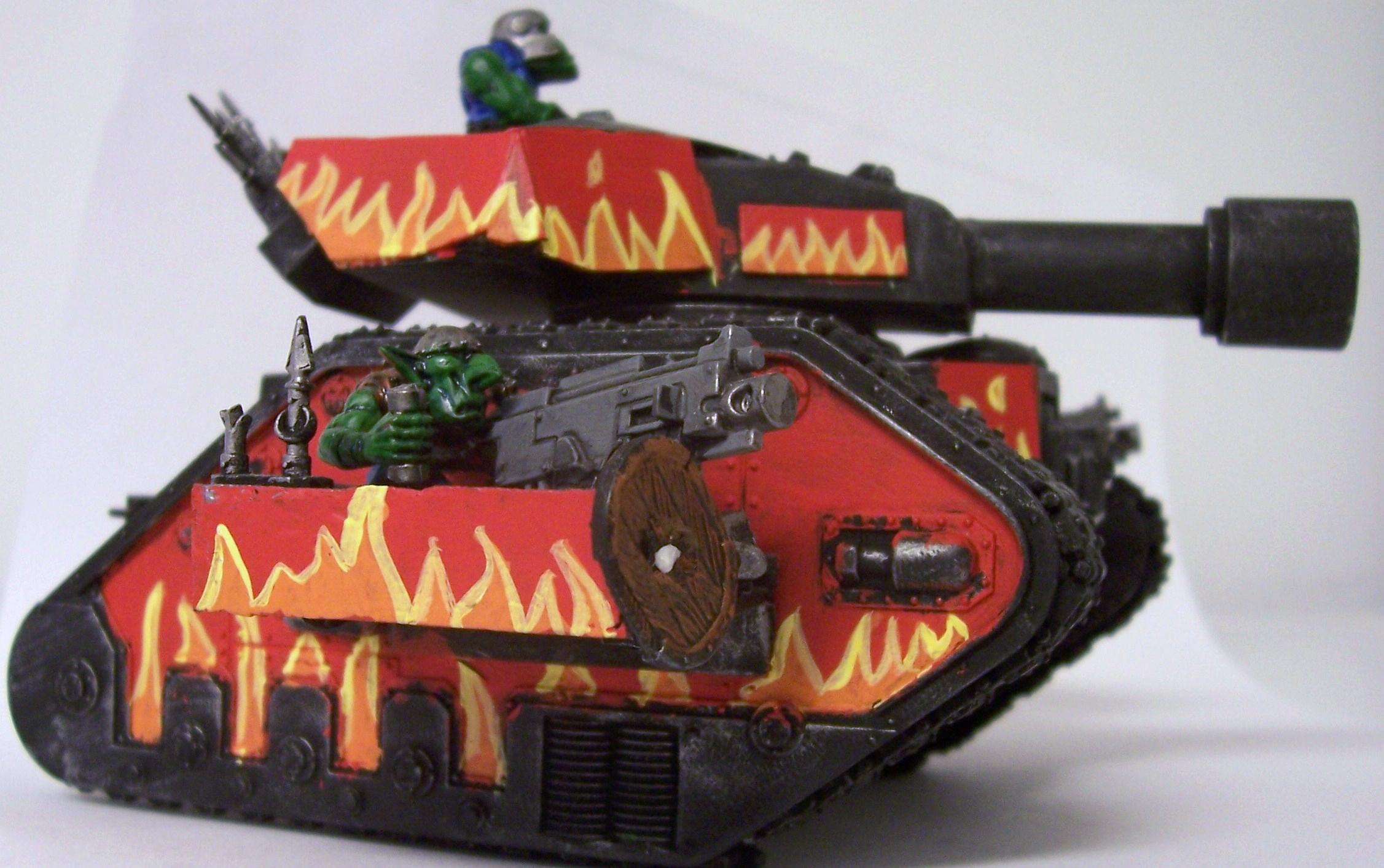 Guard Abuse, Leman Russ, Looted, Looted Wagon, Orks, Warhammer 40,000