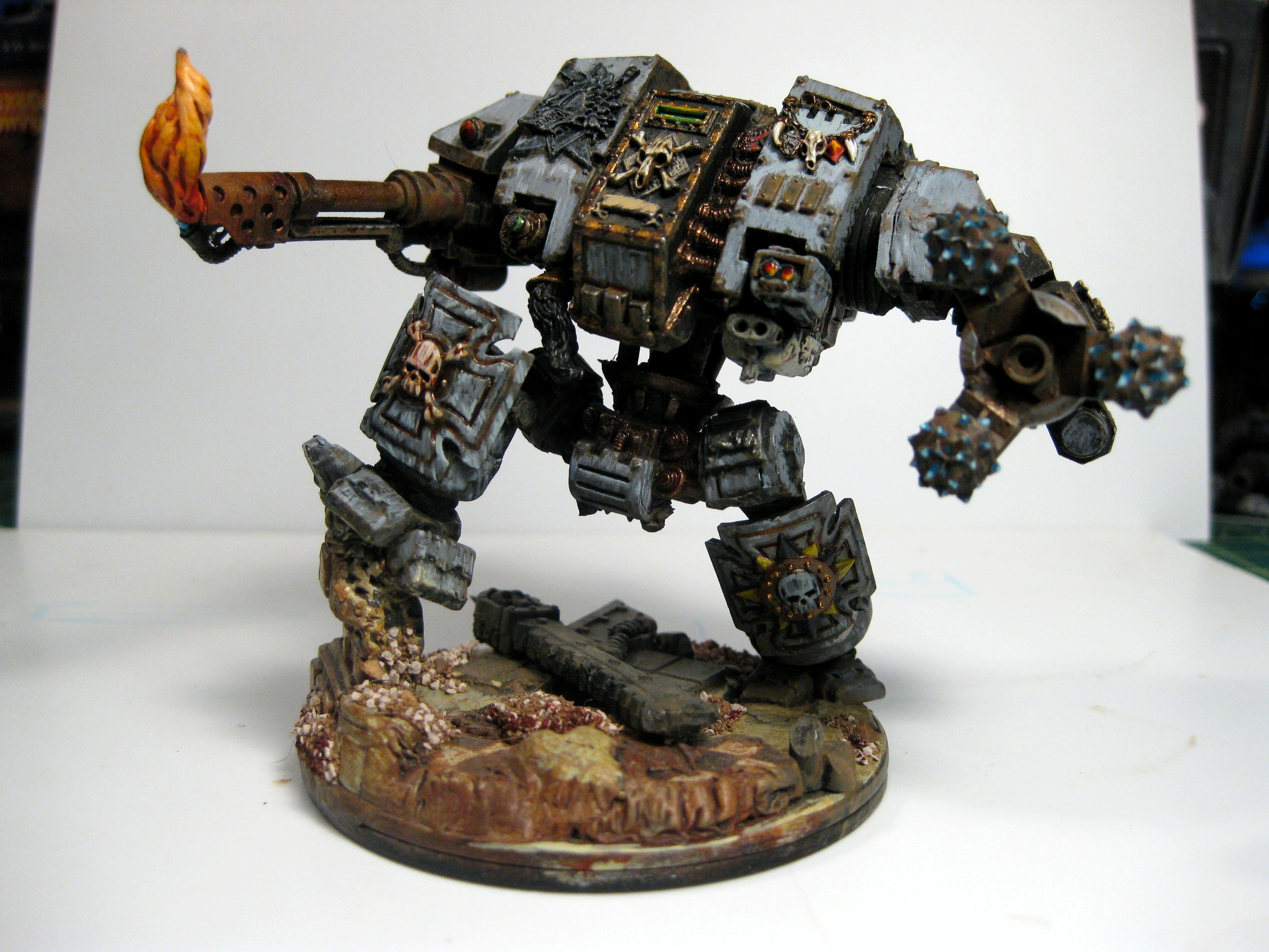 Bjorn, Conversion, Custom, Dreadnought, Space Marines, Space Wolves