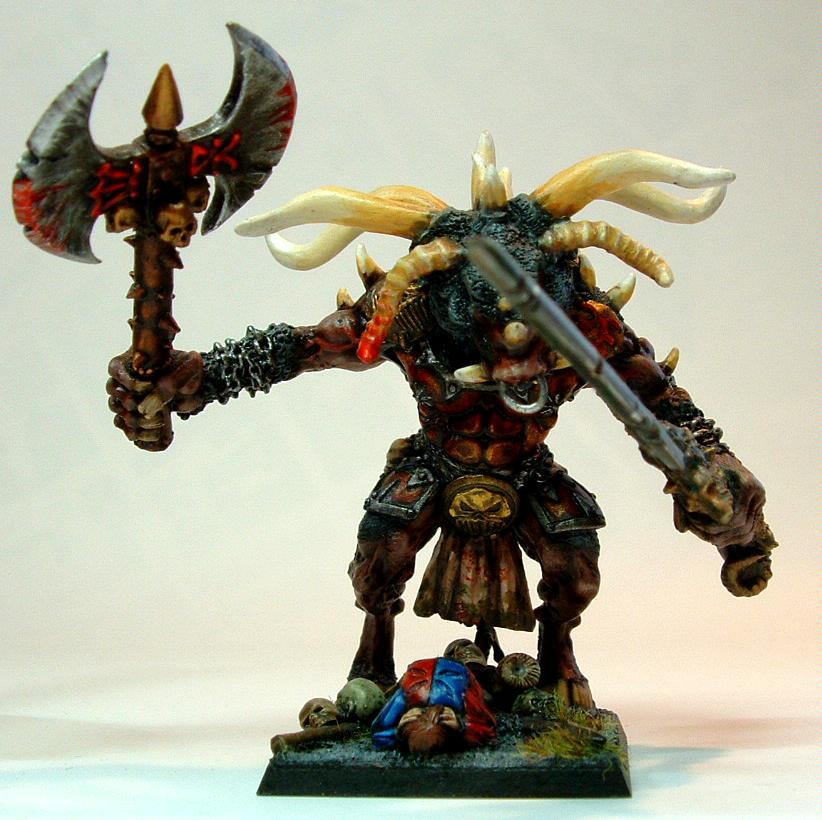 Khorne, Minotaur, Scratch Build