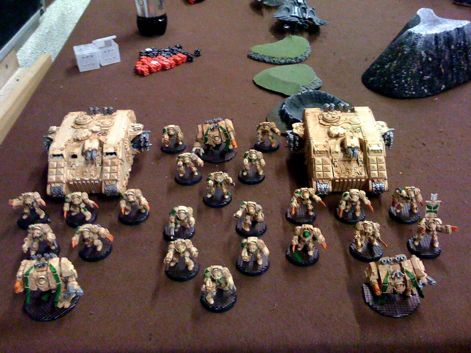 Army, Deathwing, Terminator Armor, Work In Progress