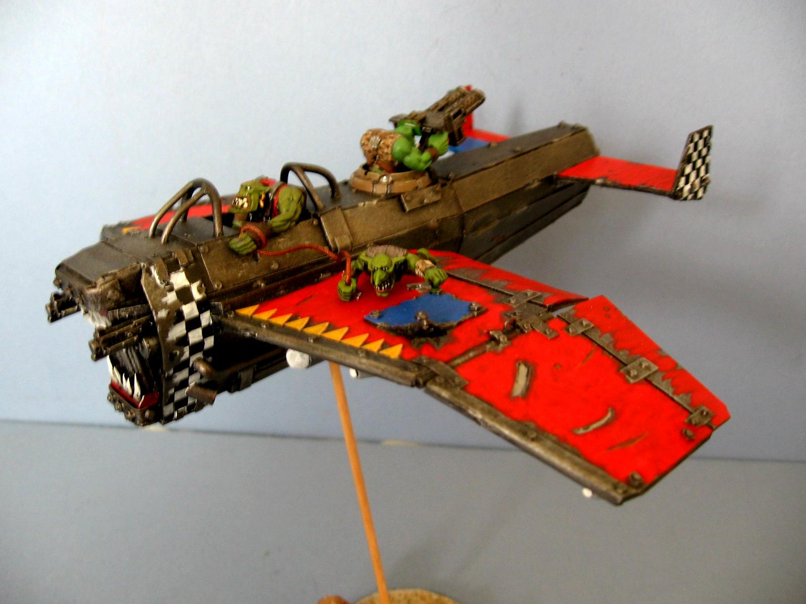 Bomber, Fighta-bomba, Flyer, Orks, Warhammer 40,000