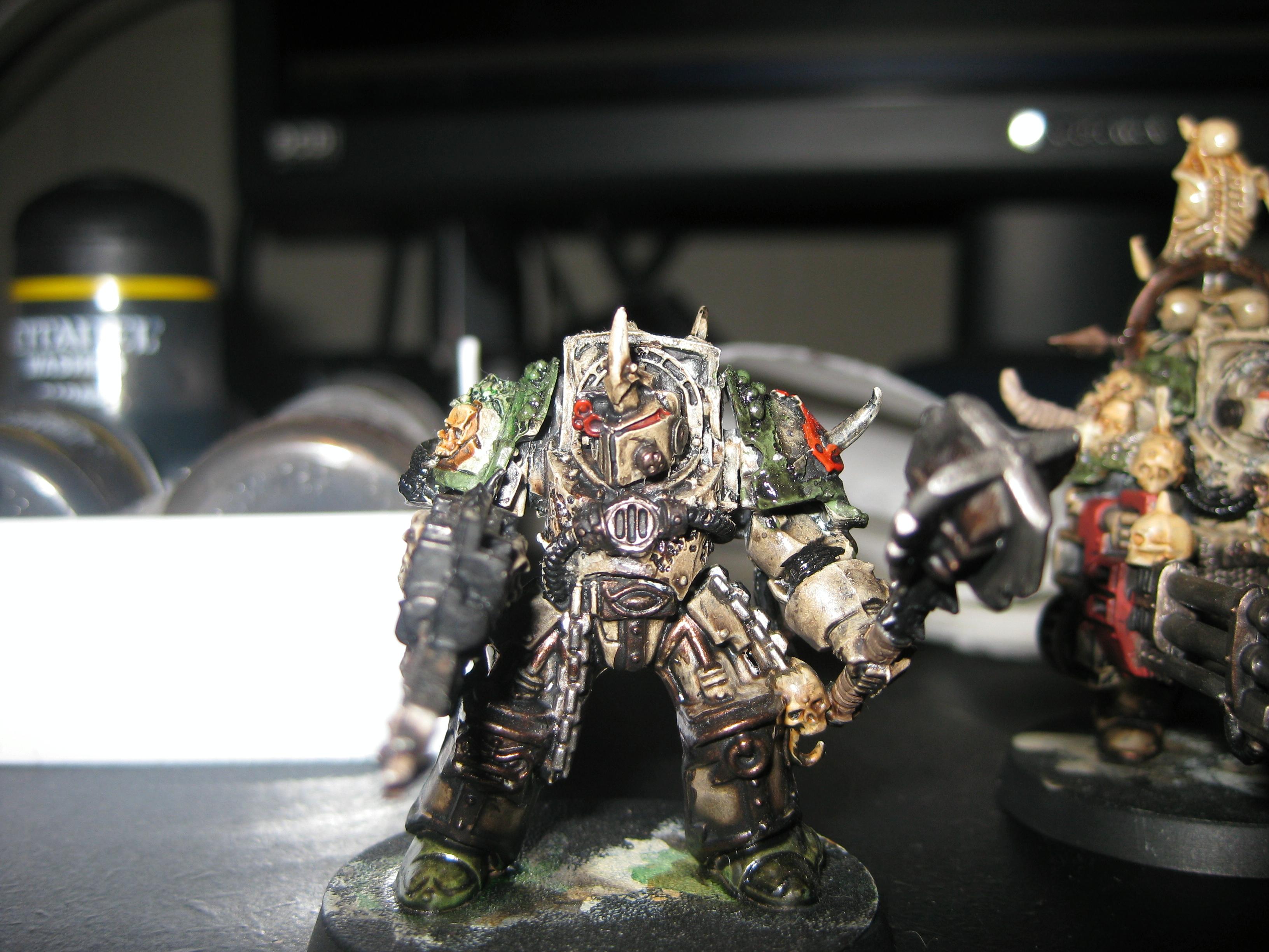 Chaos Space Marines, Death Guard, Nurgle, Terminator Armor