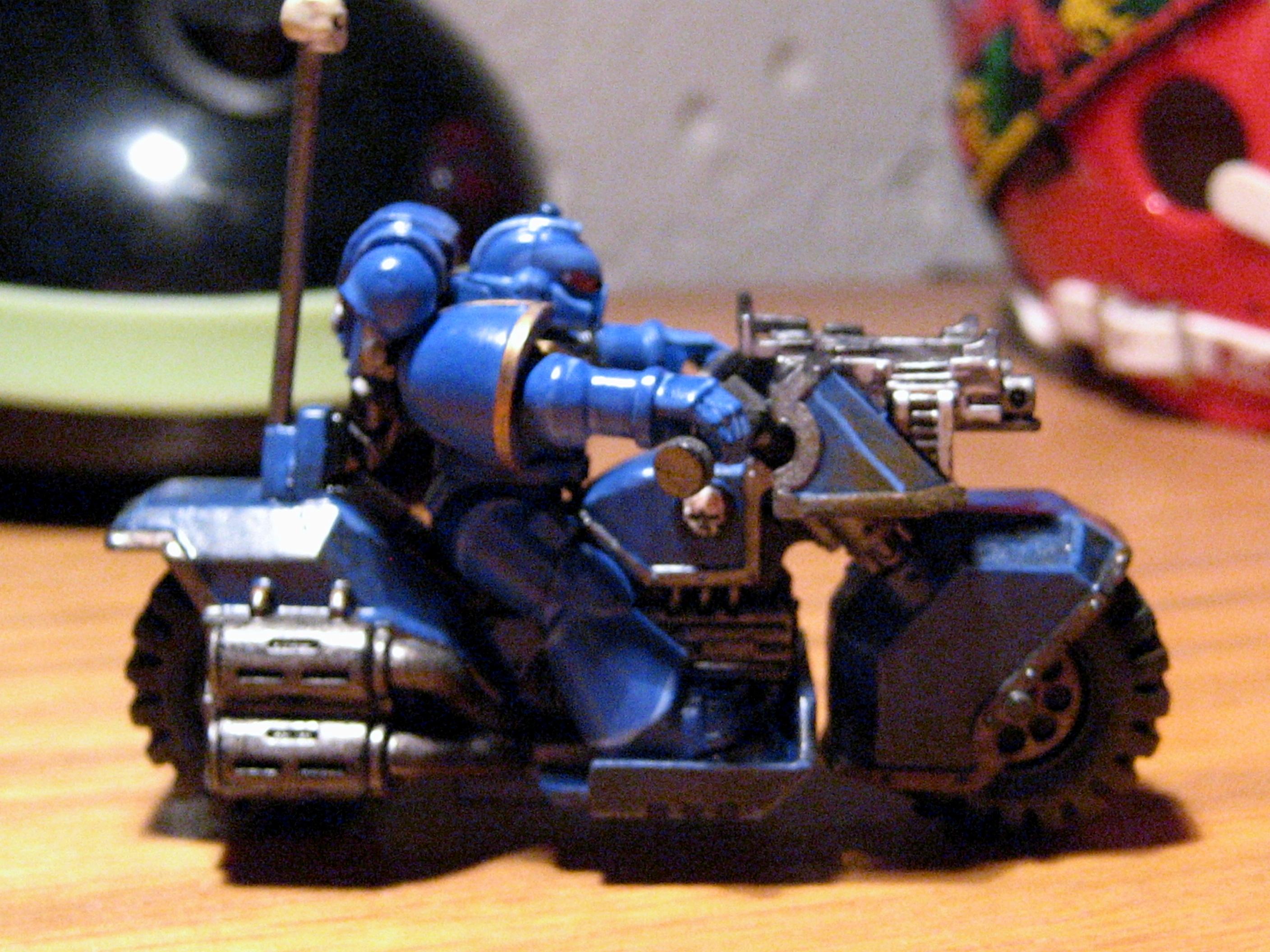 Bike, Space Marines, Ultramarines, Warhammer 40,000, Warhammer Fantasy