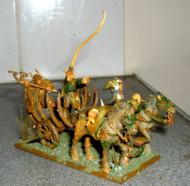Beastmen, Chaos, Chariot, Nurgle