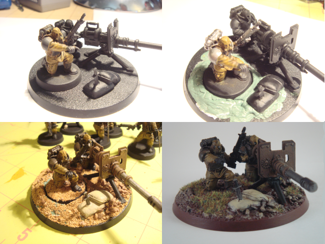 Base, Heavy Weapons Team, Imperial Guard, Lost And The Damned