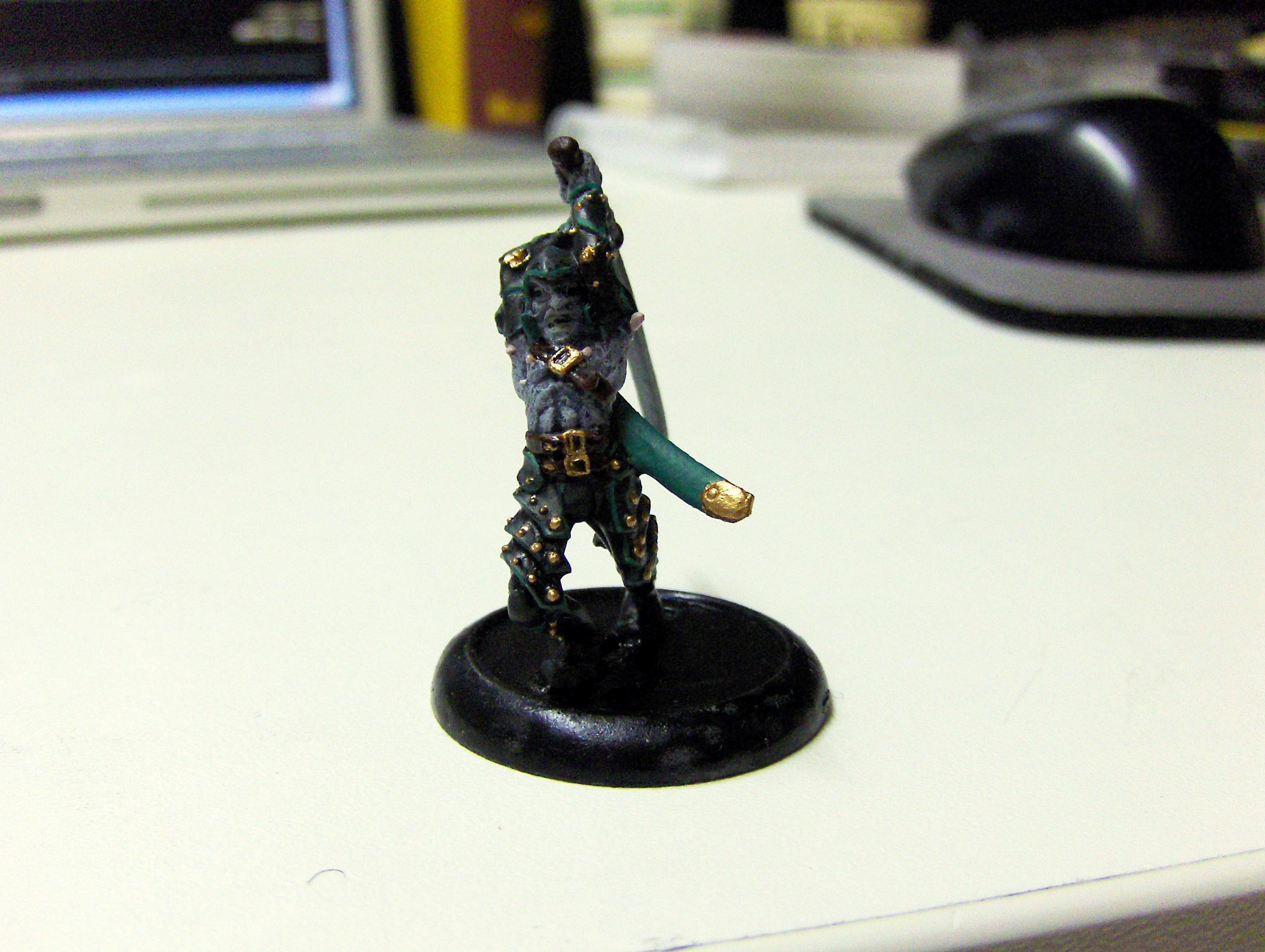 30mm, Blighted Nyss, Hordes, Infantry, Legion Of Everblight, Privateer Press, Swordsman, Work In Progress
