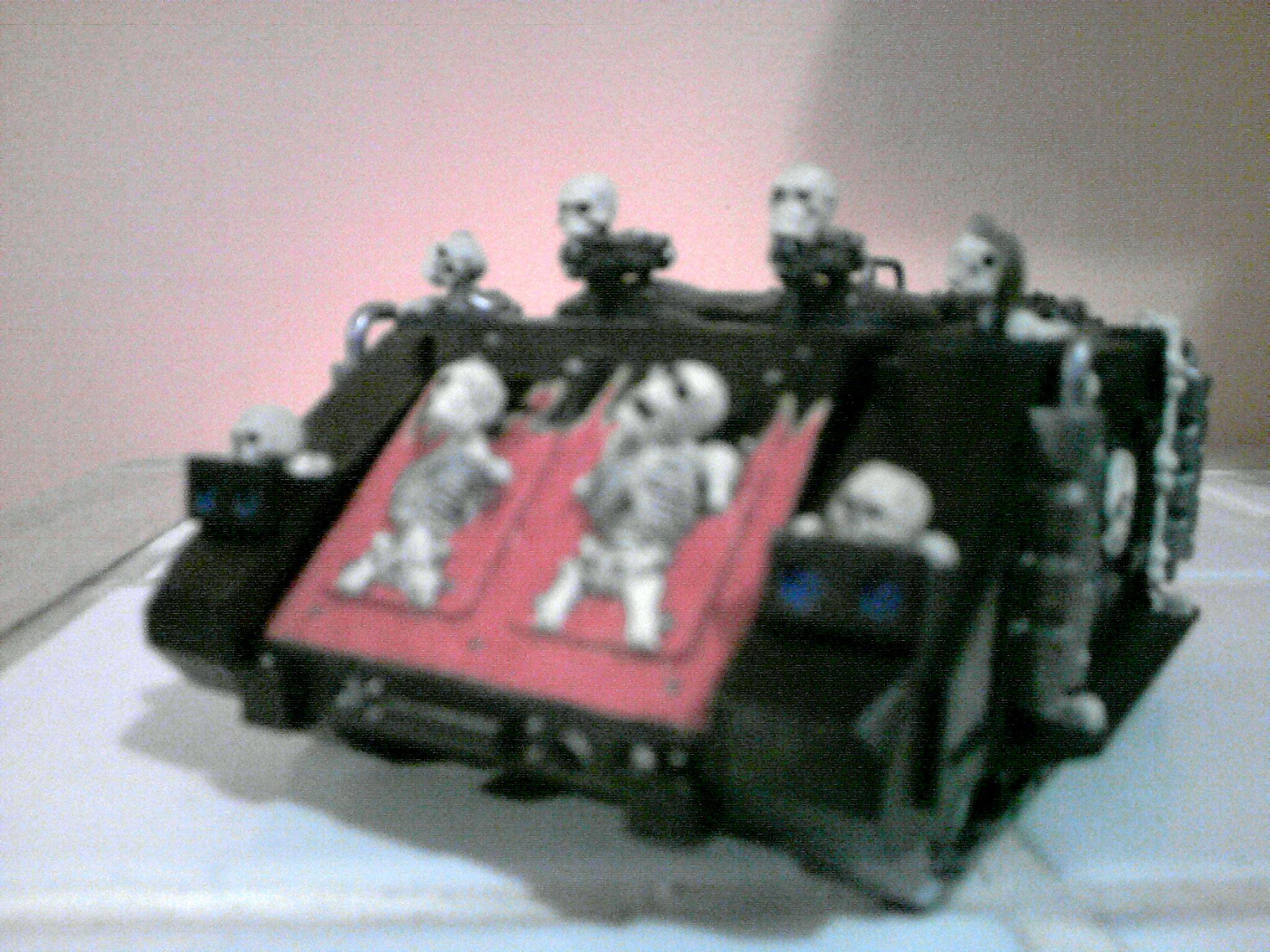 Blurred Photo, Legion Of The Damned, Rhino, Skull