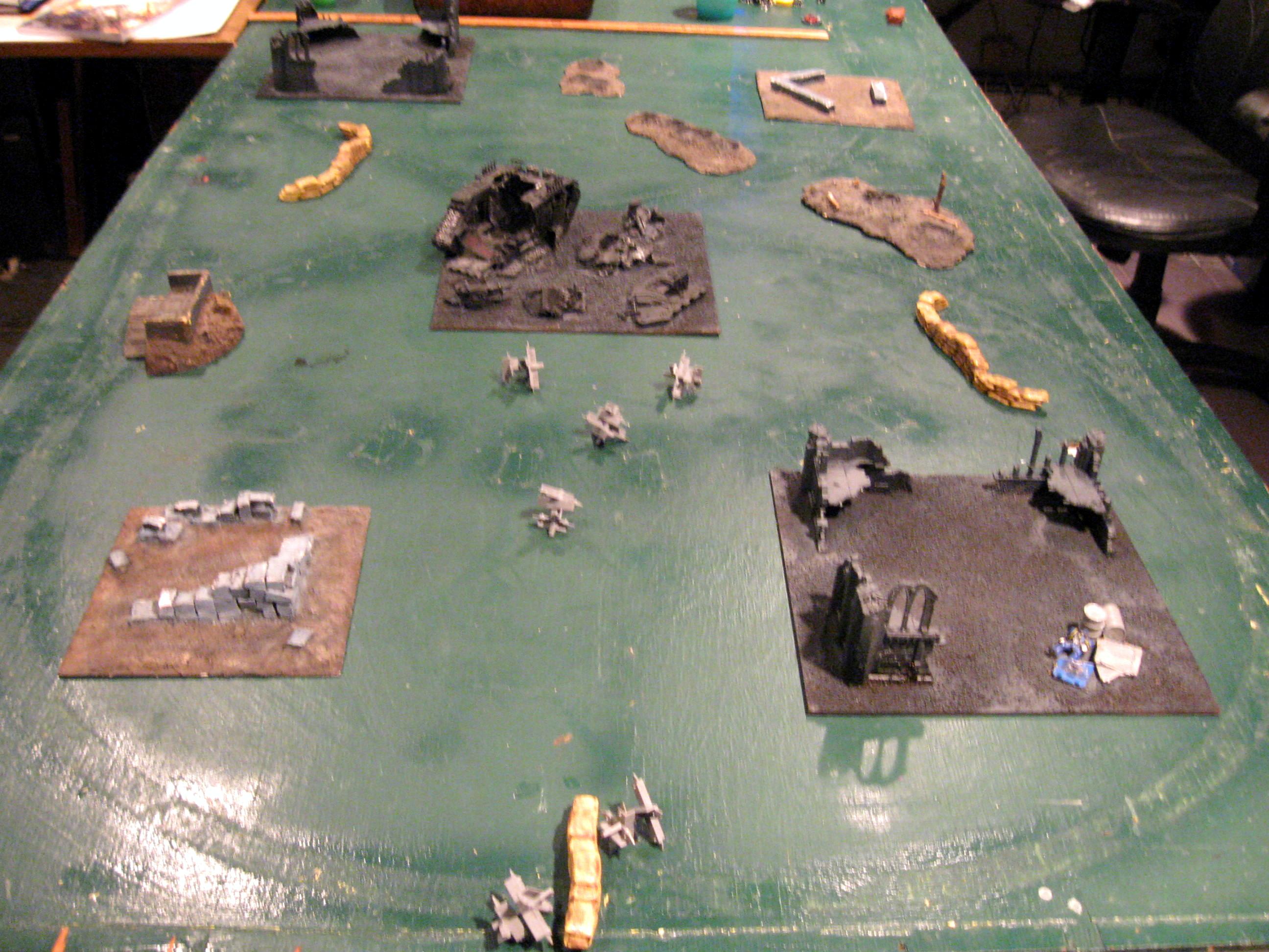 Battle Report, Cadians, Crimson Fists, Imperial Guard, Space Marines
