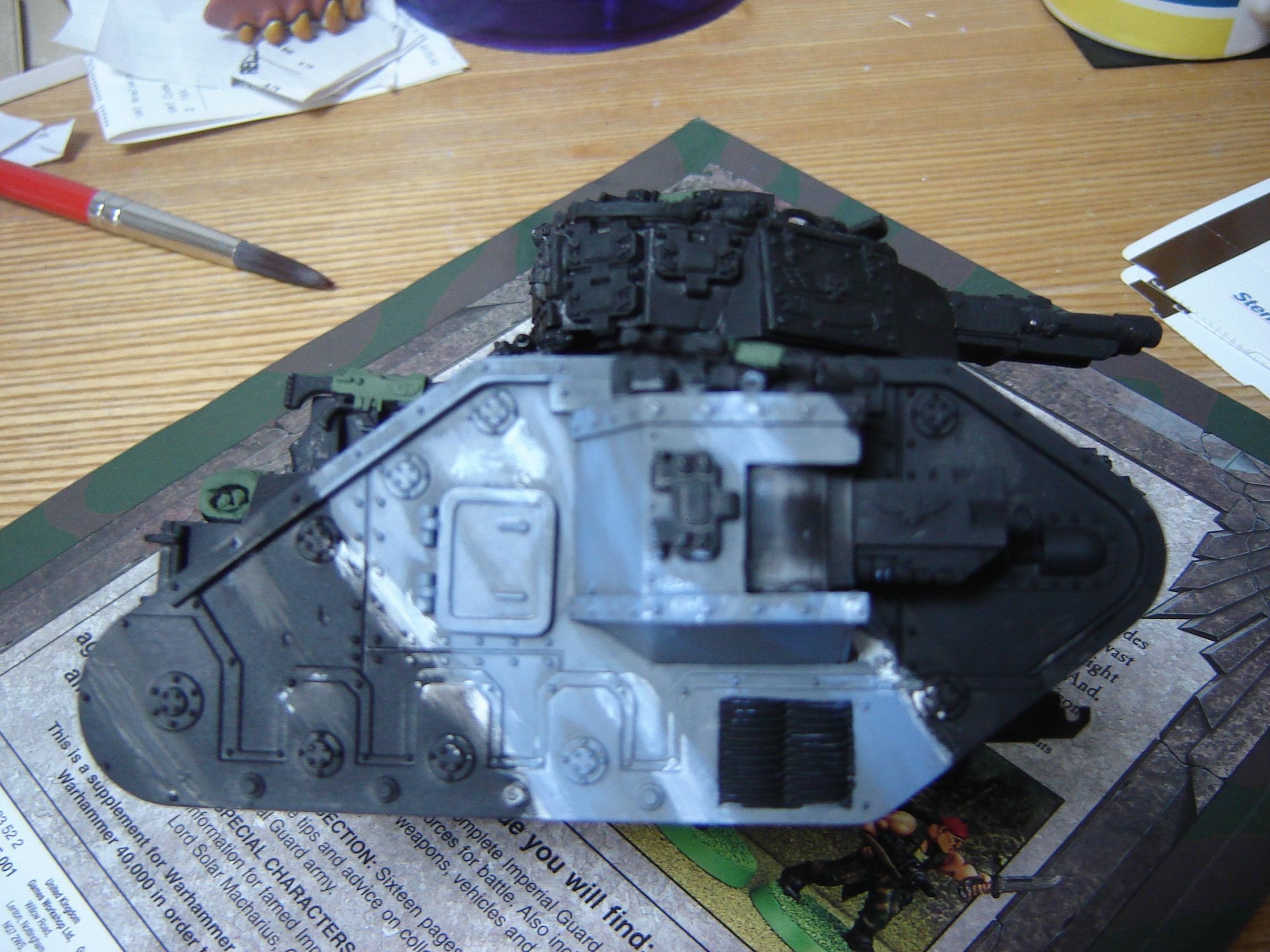 Armored Company, Basilisk, Hellhound, Imperial Guard, Leman Russ, Urban Camo