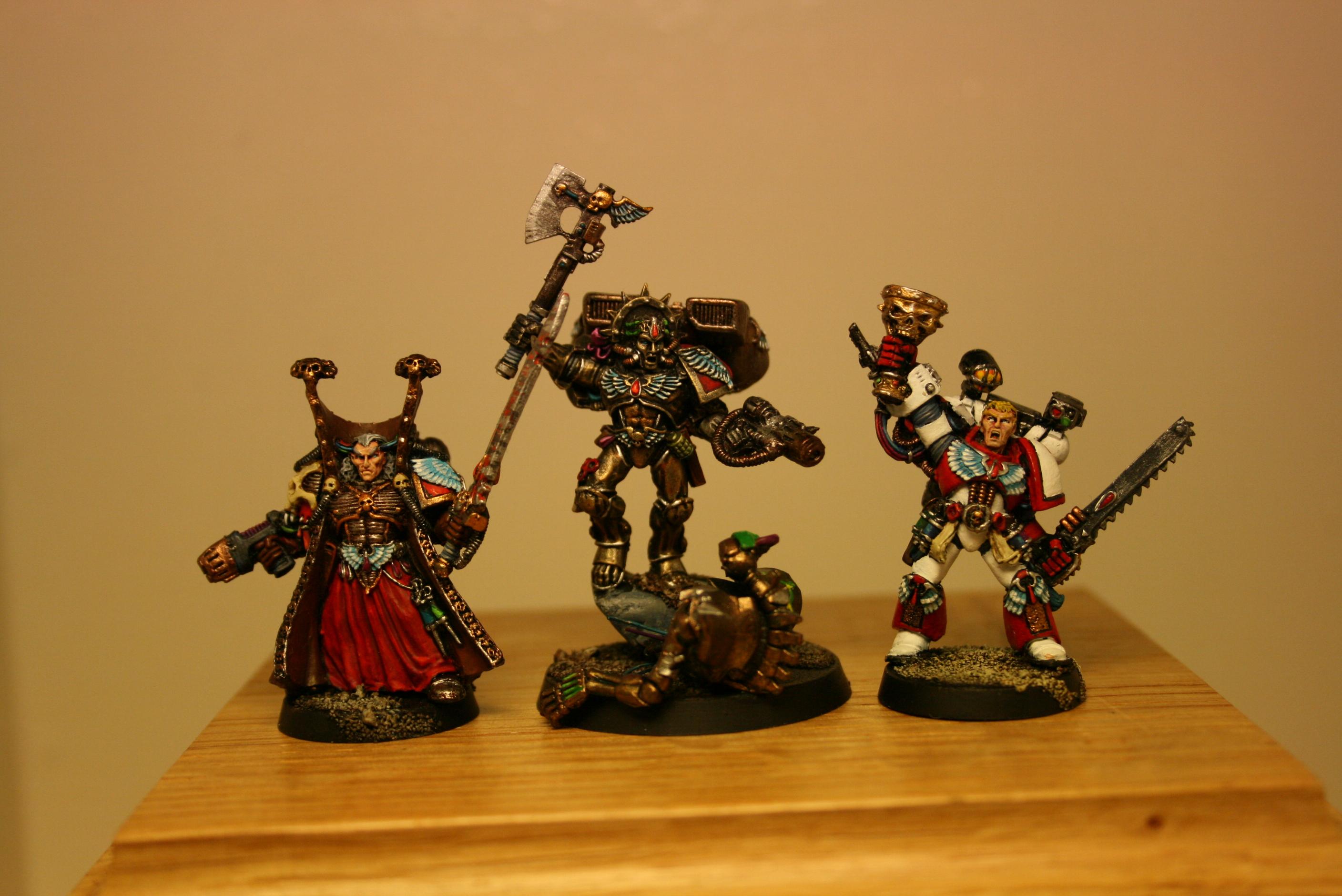 Blood Angels, Corbulo, Dante, Mephiston, Space Marines, Warhammer 40,000