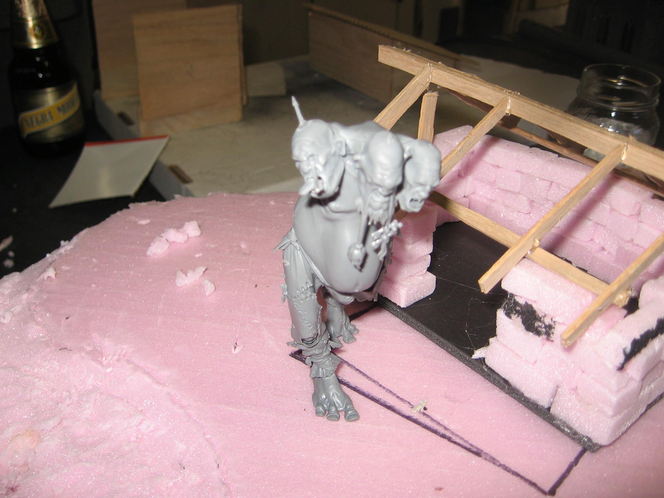 Diorama, Giant, Warhammer Fantasy, Work In Progress