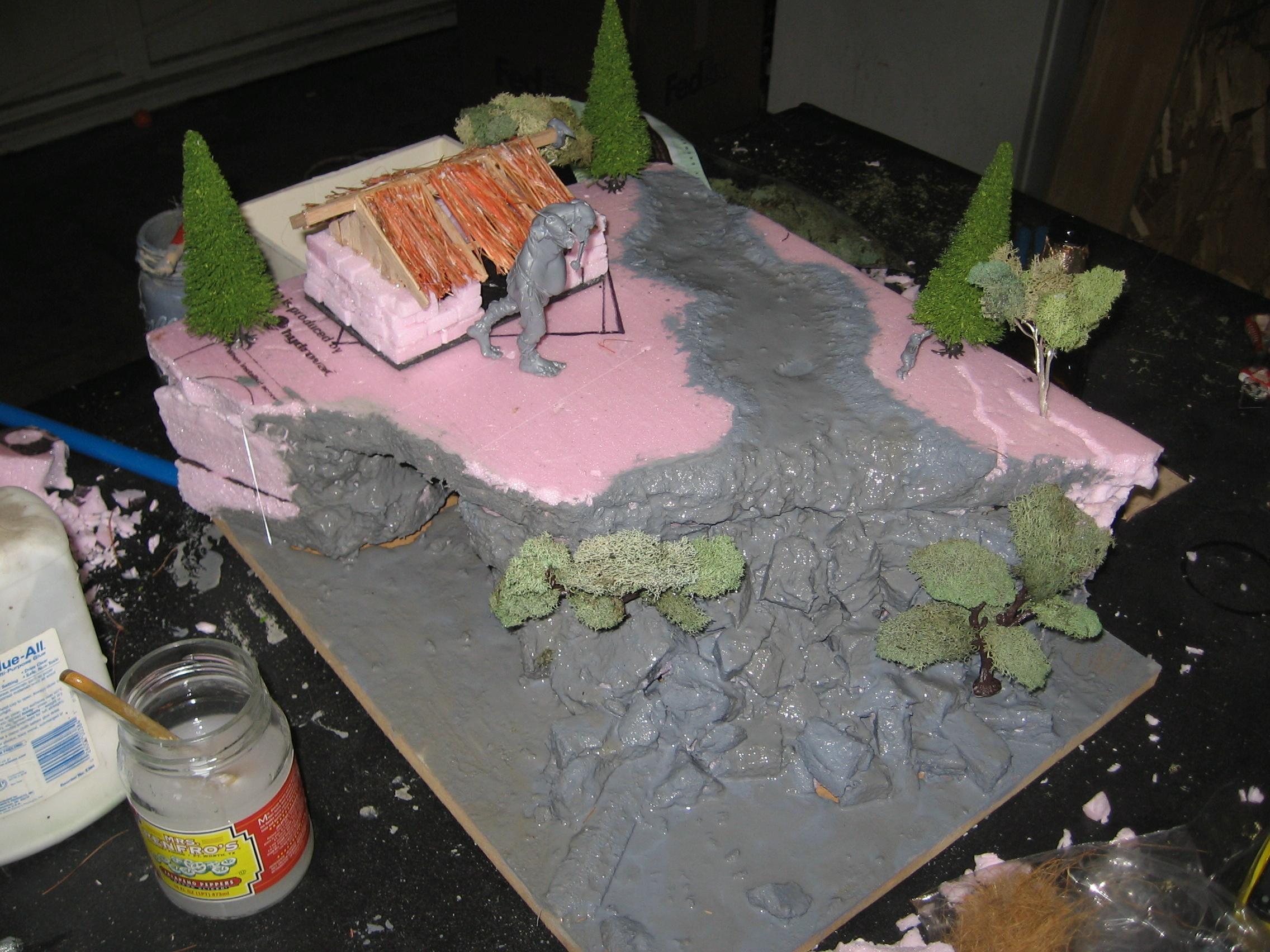 Diorama, Giant, Warhammer Fantasy
