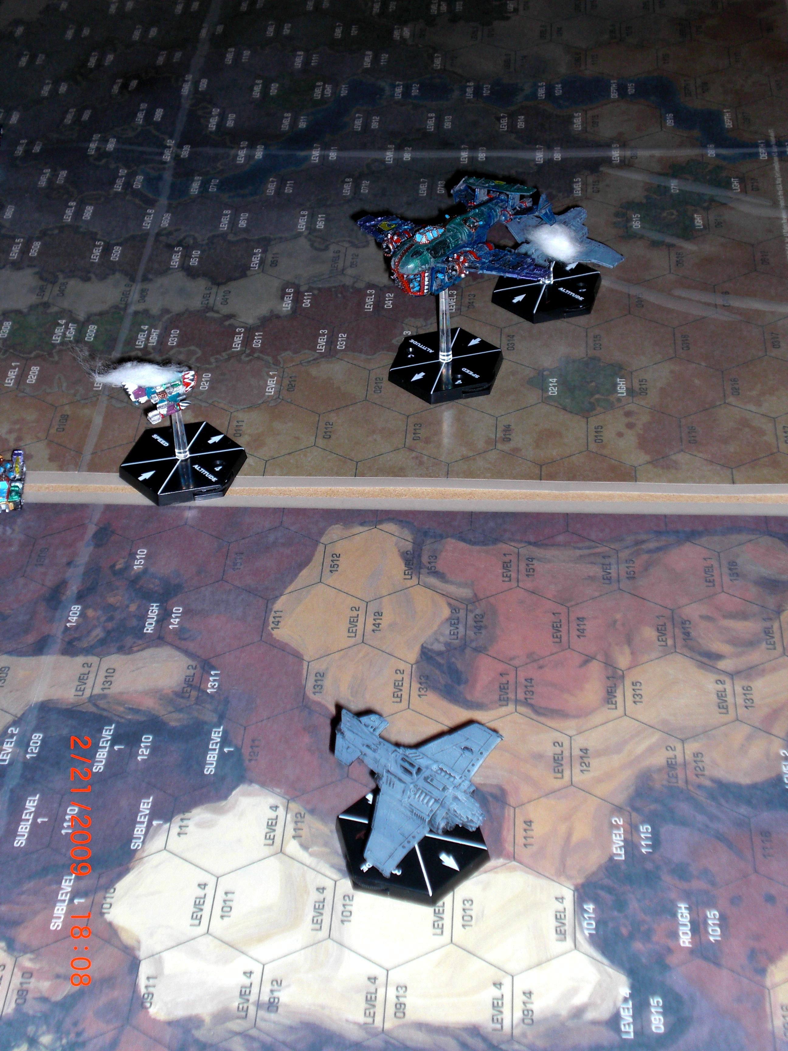 Aeronautica Imperialis, Ai Generated, Battle, Imperial, Orks, Warhammer 40,000