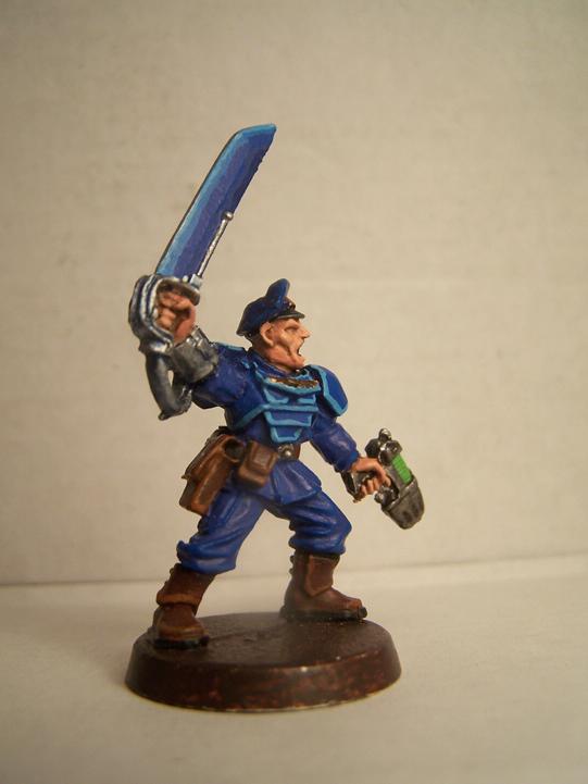 Cadians, Imperial Guard, Officer, Warhammer 40,000