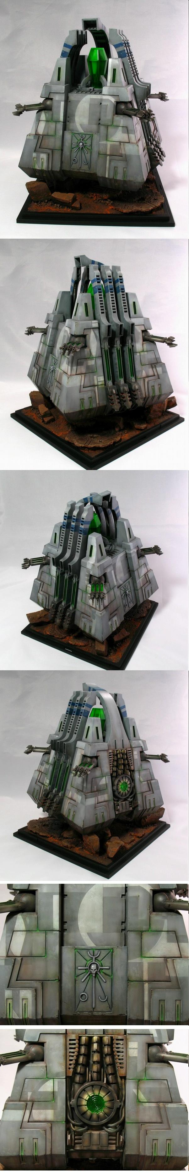 Airbrush, Monolith, Necrons, Necrons Immortal Monolith