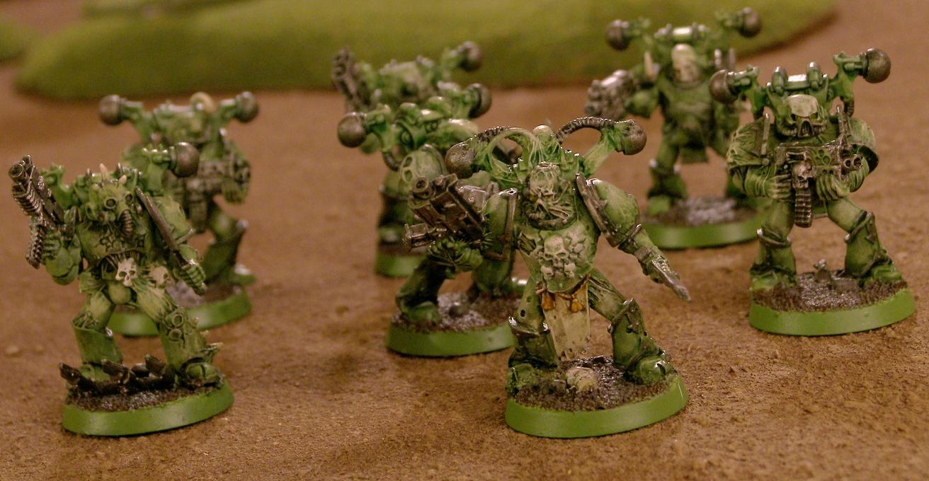 Chaos Space Marines, Death Guard, Nurgle, Plauge Marine