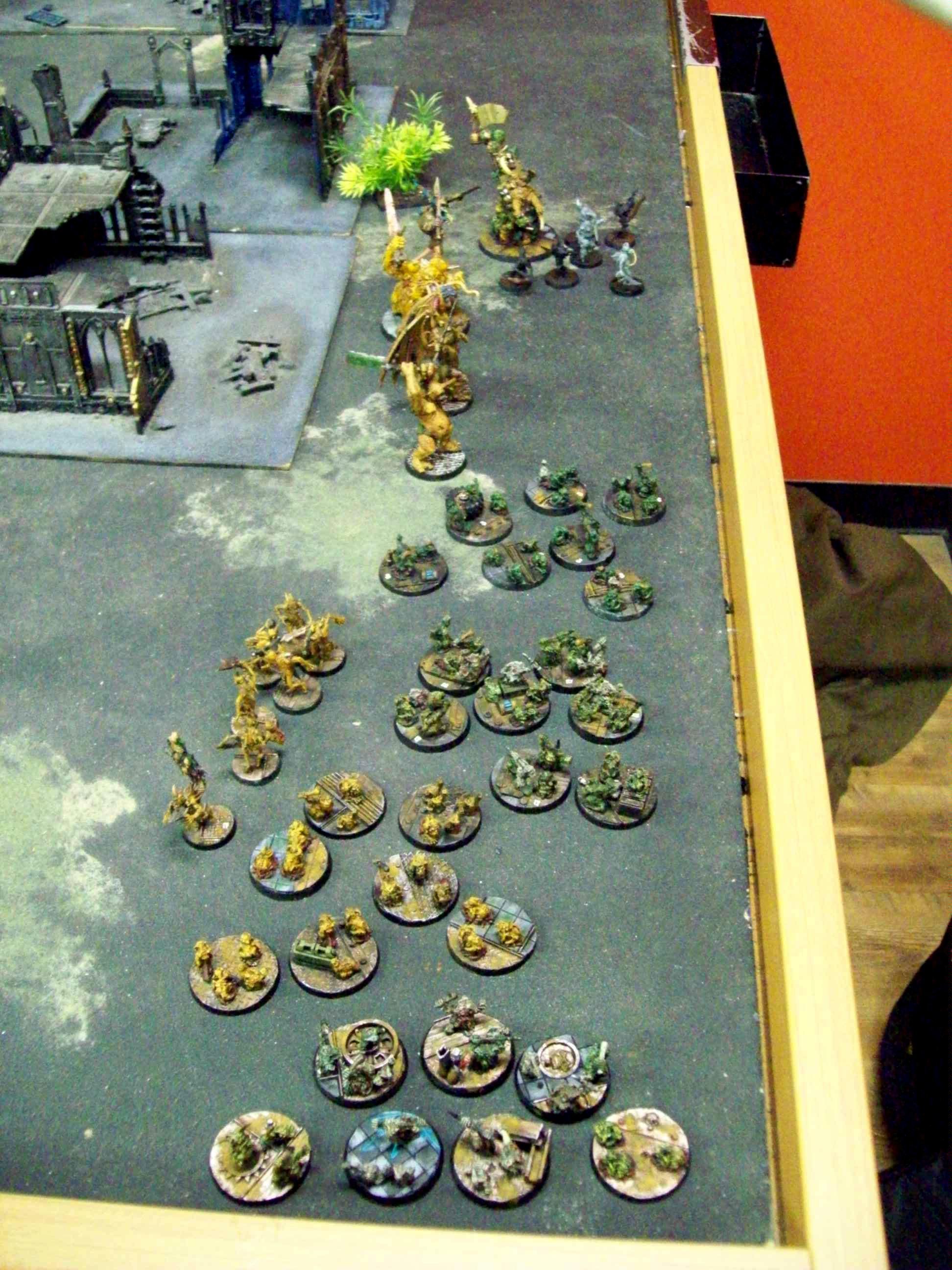Battle Report, Chaos Daemons, Nurgle, Orks, Warhammer 40,000