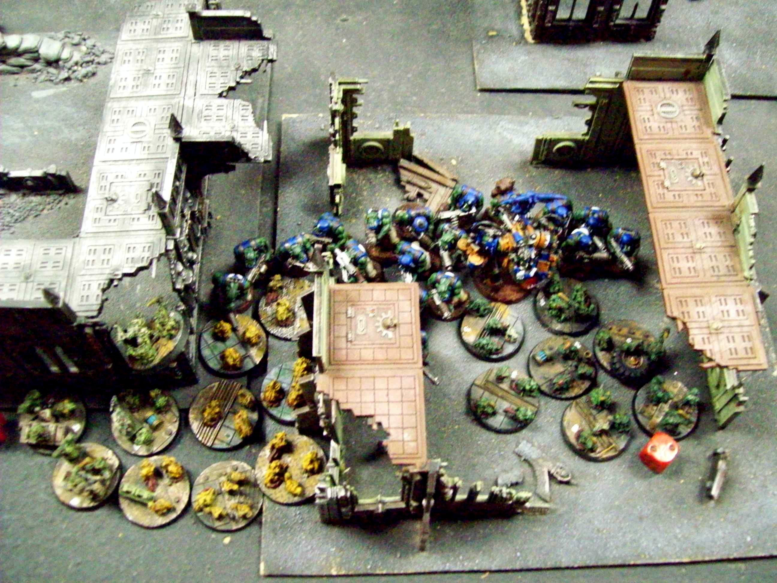 Battle Report, Chaos Daemons, Nurgle, Orks, Warhammer 40,000