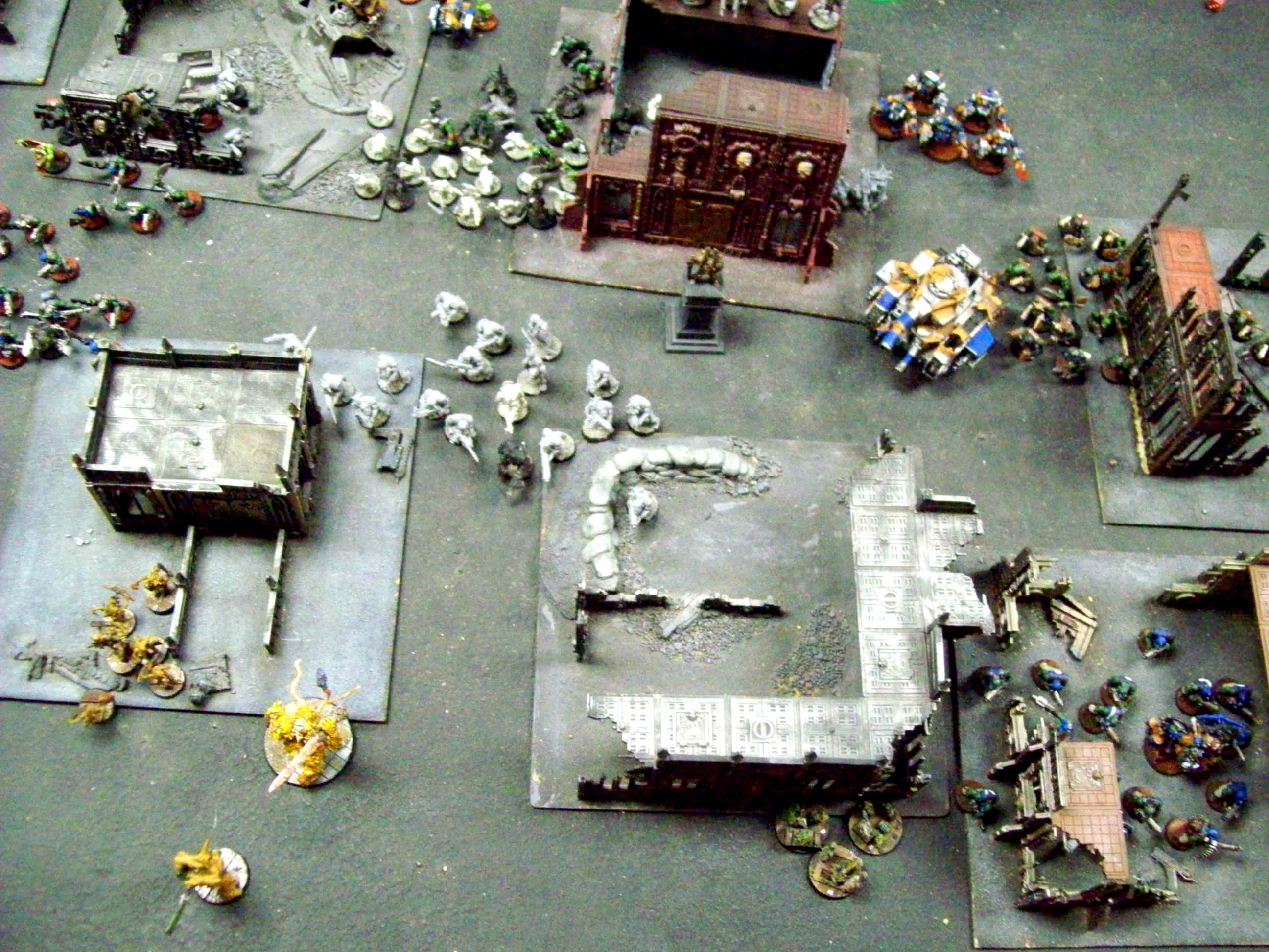 Battle Report, Chaos Daemons, Nurgle, Orks, Warhammer 40,000