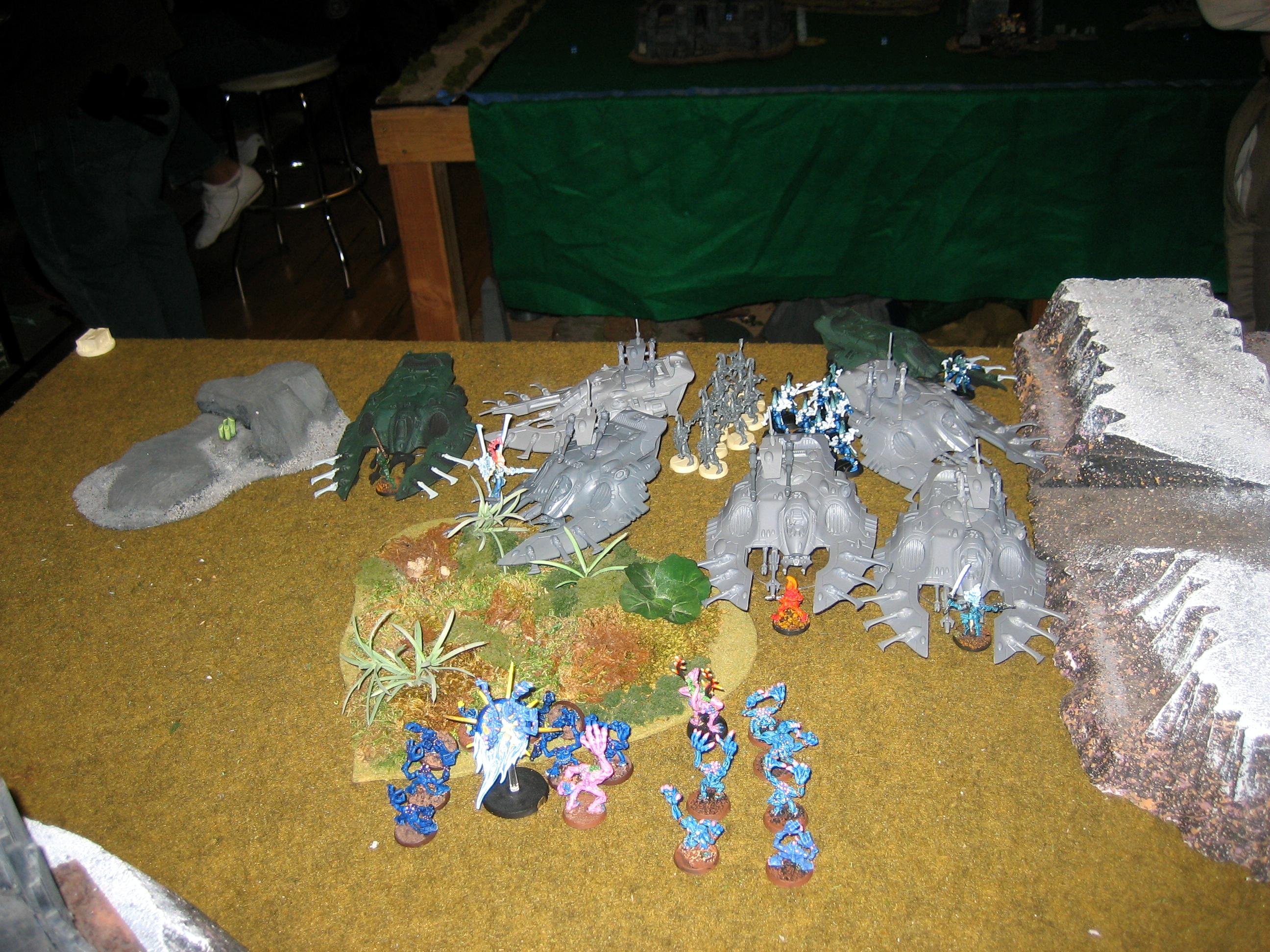 Battle Report, Chaos Daemons, Eldar, Tzeentch