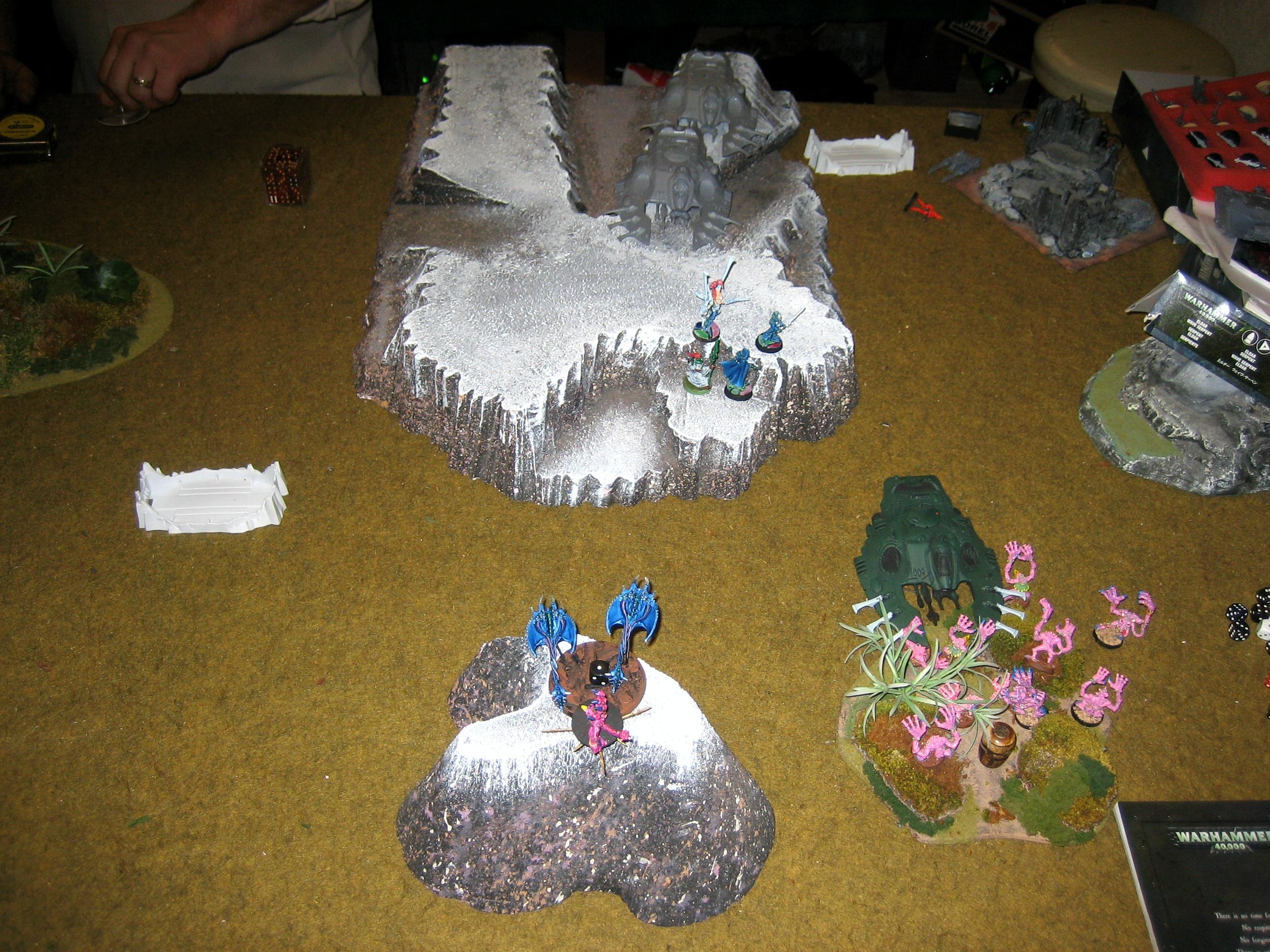 Battle Report, Chaos Daemons, Eldar, Tzeentch