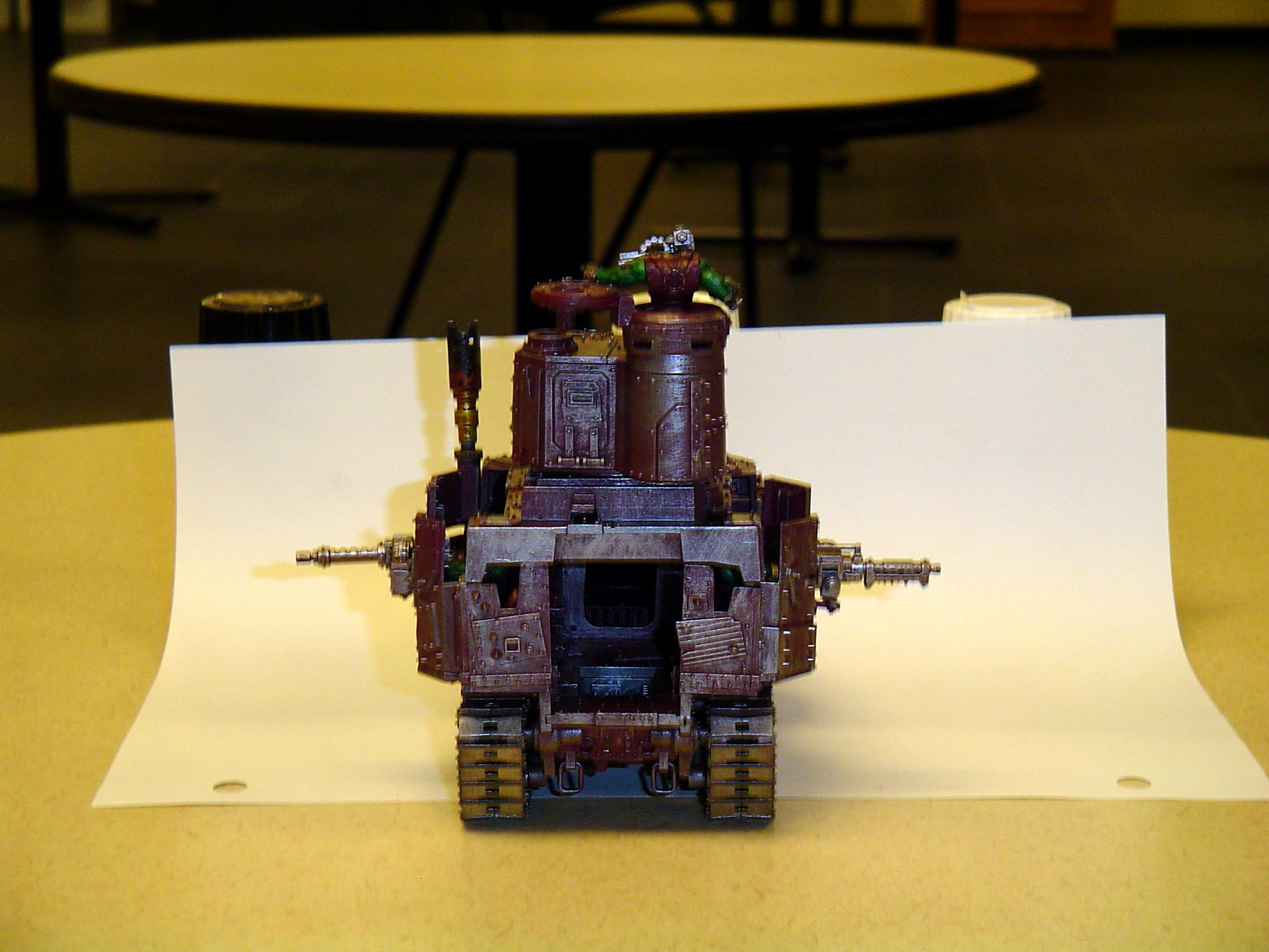painted battlewagon
