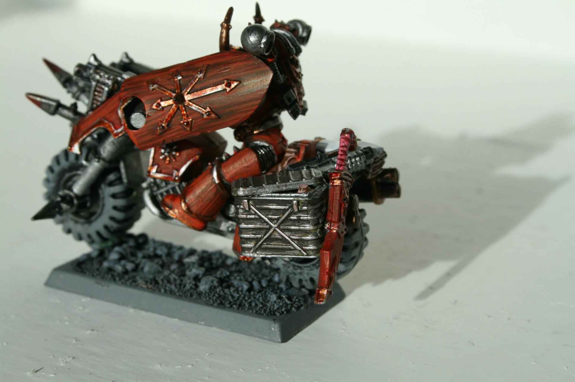 Bike, Chaos Space Marines, Khorne, World Eaters