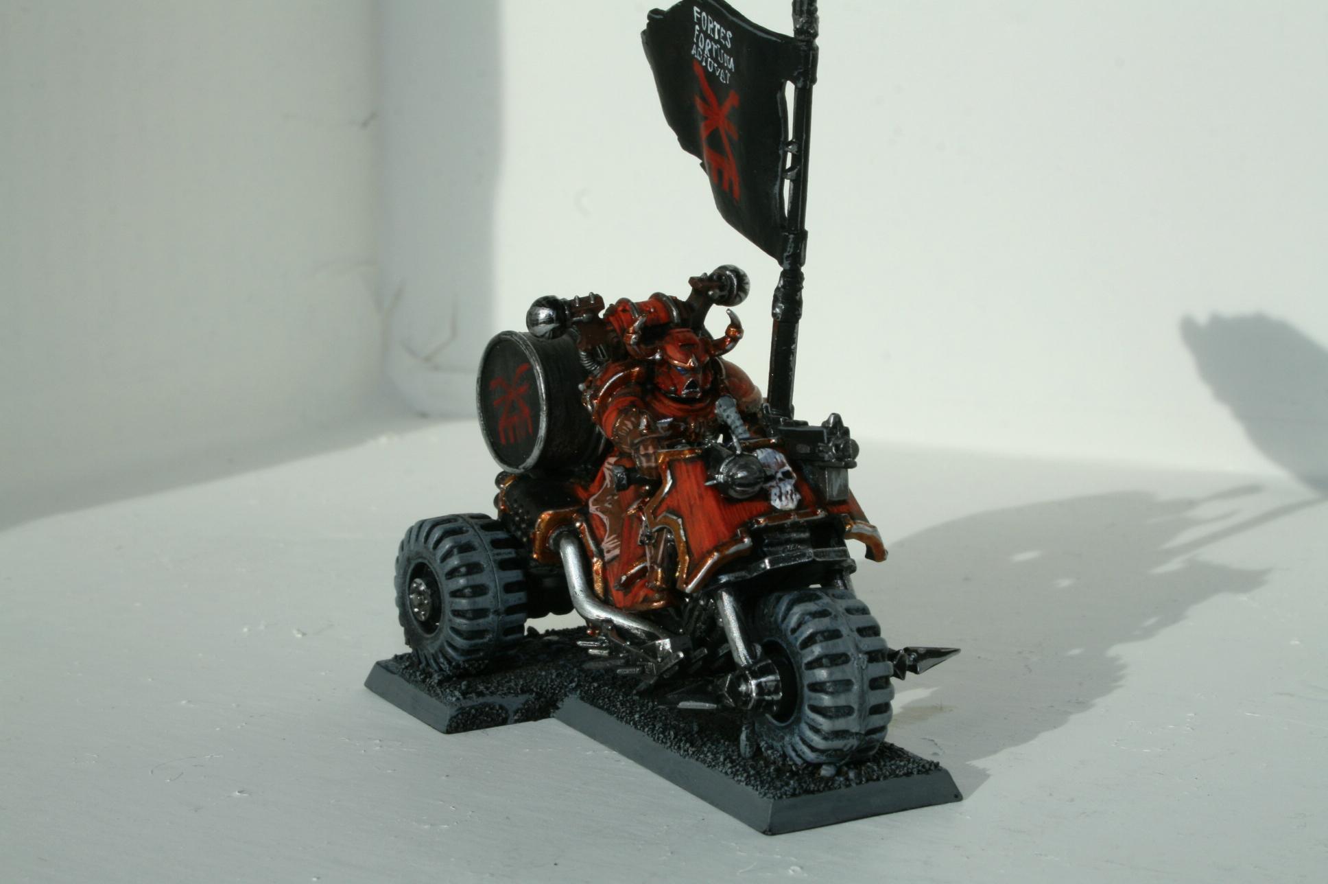 Chaos Space Marines, Tanker on trike