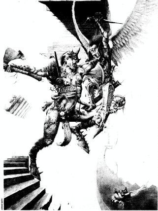 Artwork, Chaos, Copyright Games Workshop, Retro Review, Rogue Trader