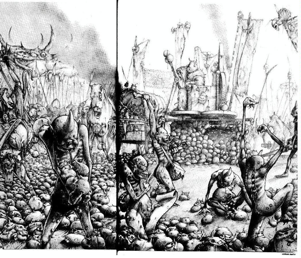 Artwork, Chaos, Copyright Games Workshop, Retro Review, Rogue Trader