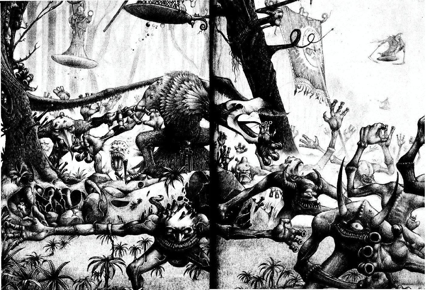 Artwork, Chaos, Copyright Games Workshop, Rogue Trader