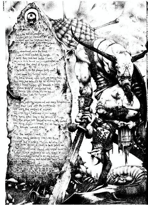 Artwork, Chaos, Copyright Games Workshop, Rogue Trader