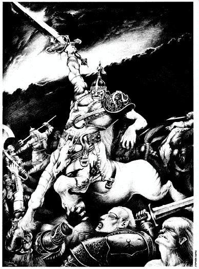 Artwork, Chaos, Copyright Games Workshop, Rogue Trader