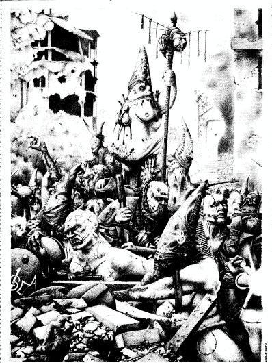 Artwork, Chaos, Copyright Games Workshop, Rogue Trader