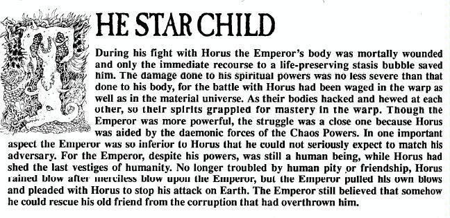 Artwork, Chaos, Copyright Games Workshop, Rogue Trader, Sensei, Star Child