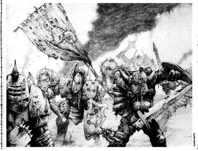 Artwork, Chaos, Copyright Games Workshop, Rogue Trader